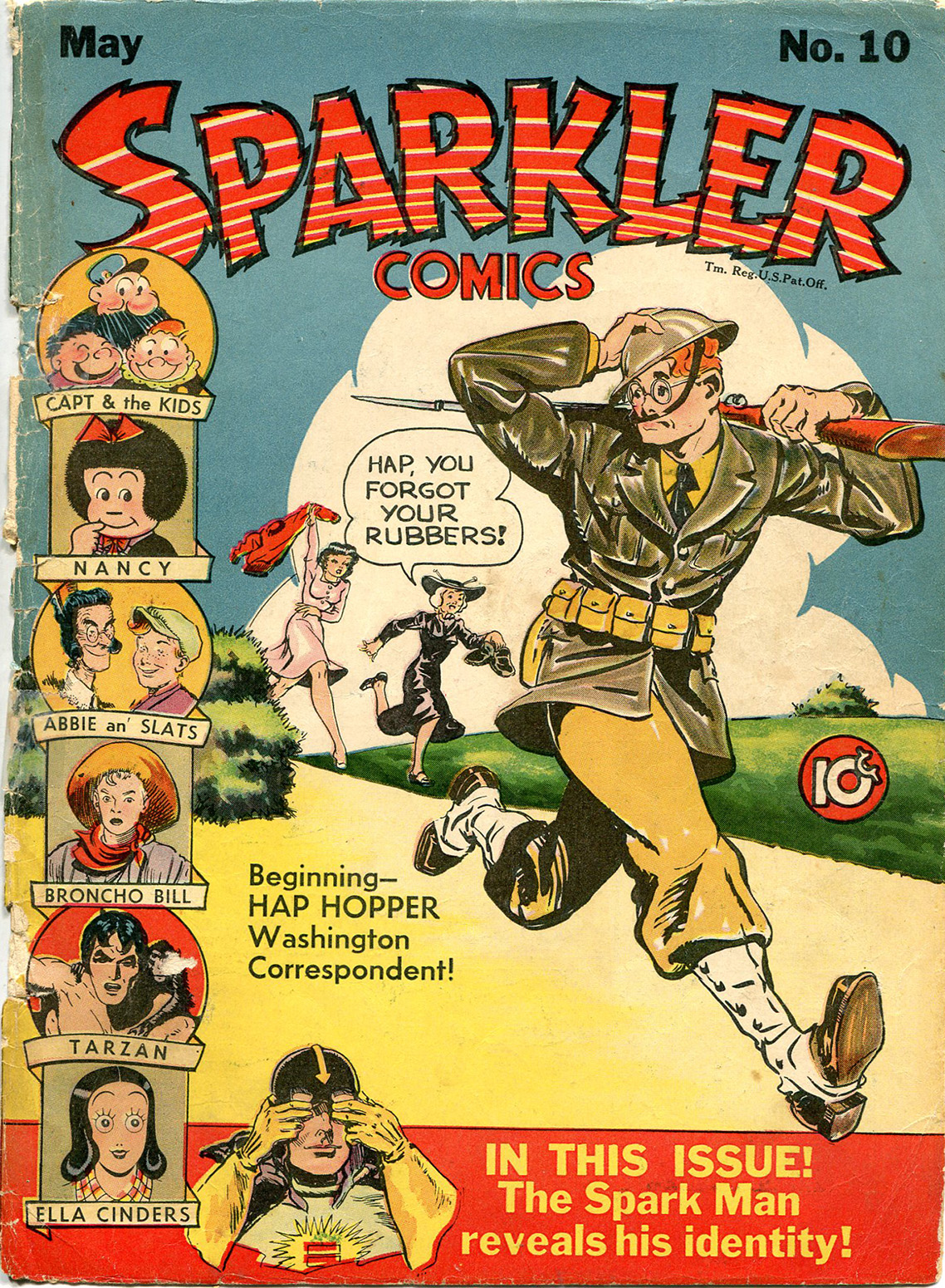 Read online Sparkler Comics comic -  Issue #10 - 1