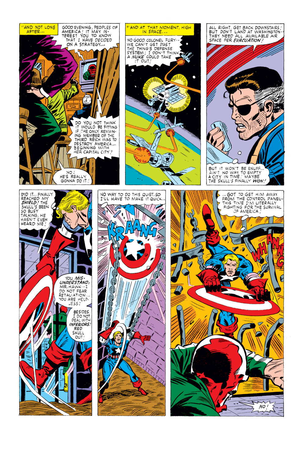 Read online What If? (1977) comic -  Issue #26 - Captain America had been elected president - 18