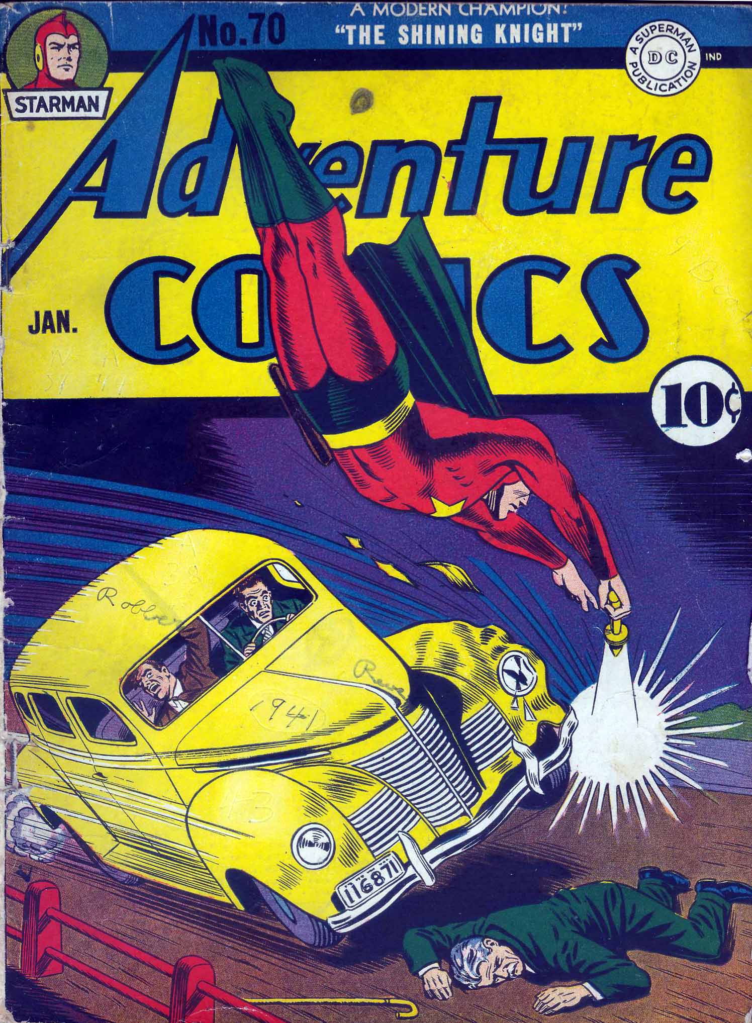 Read online Adventure Comics (1938) comic -  Issue #70 - 1