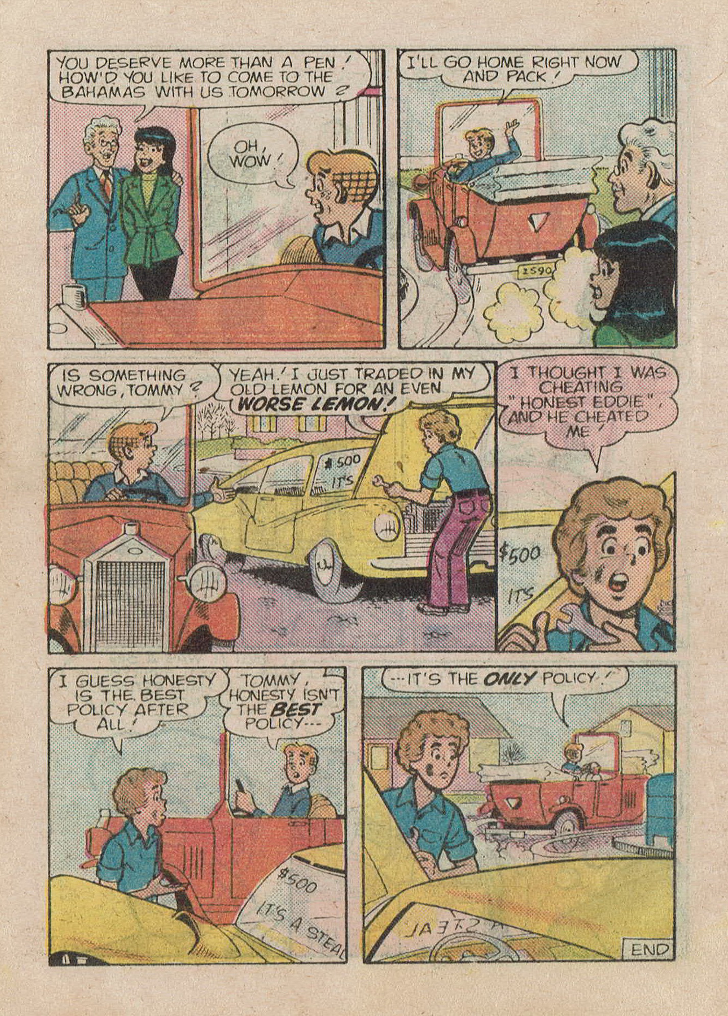 Read online Betty and Veronica Digest Magazine comic -  Issue #31 - 24