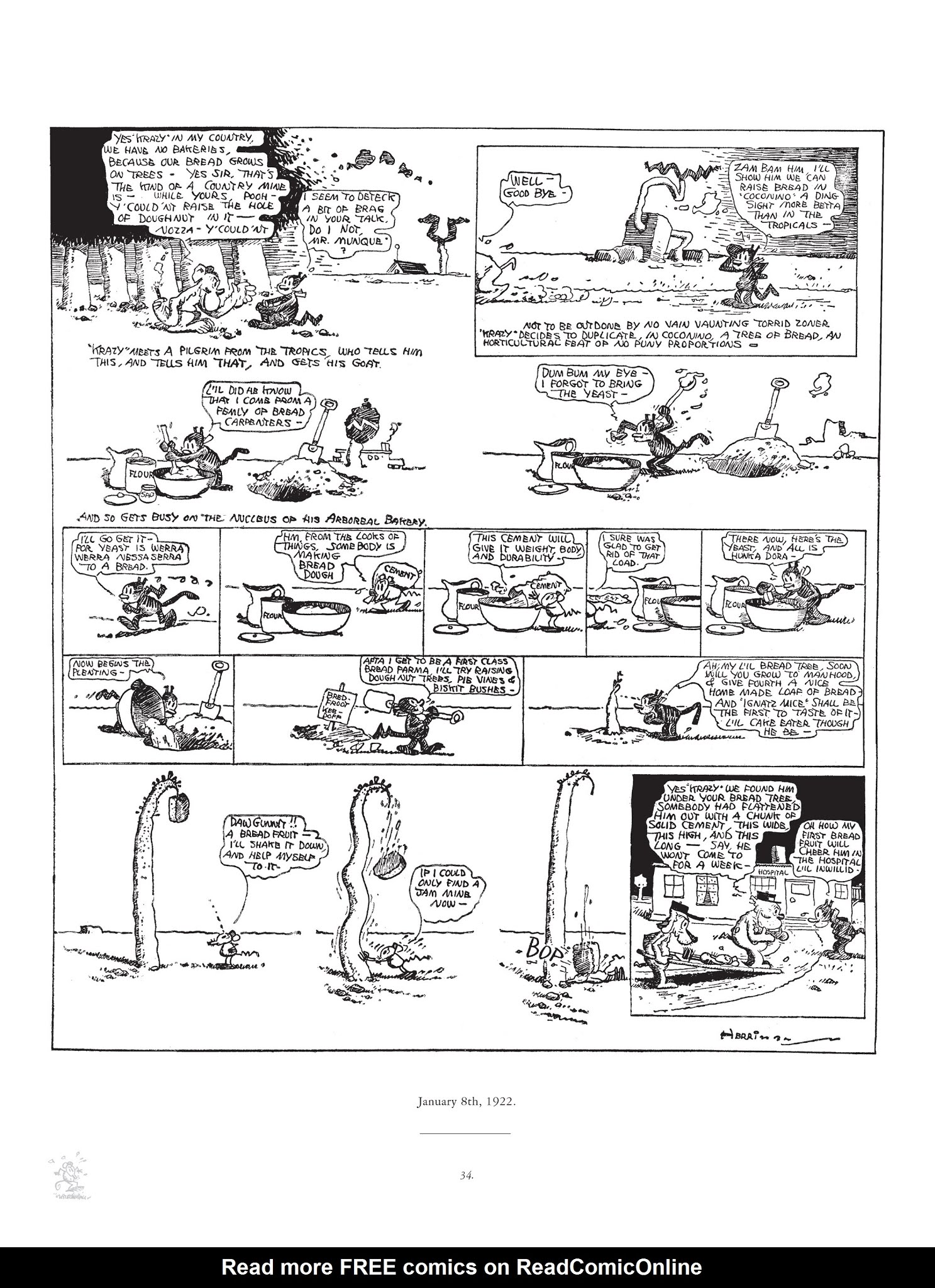 Read online Krazy & Ignatz comic -  Issue # TPB 3 - 34