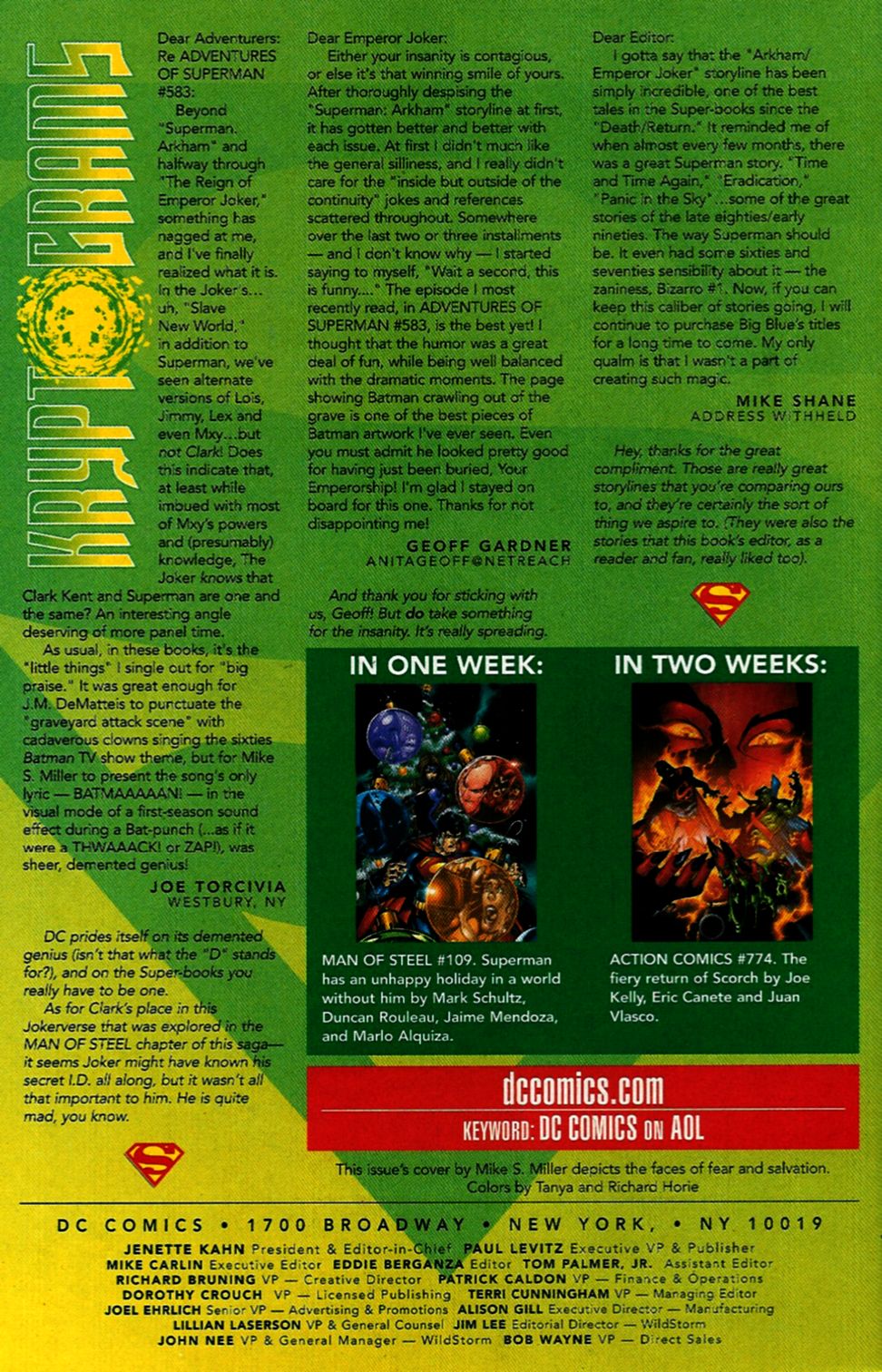 Read online Adventures of Superman (1987) comic -  Issue #587 - 24