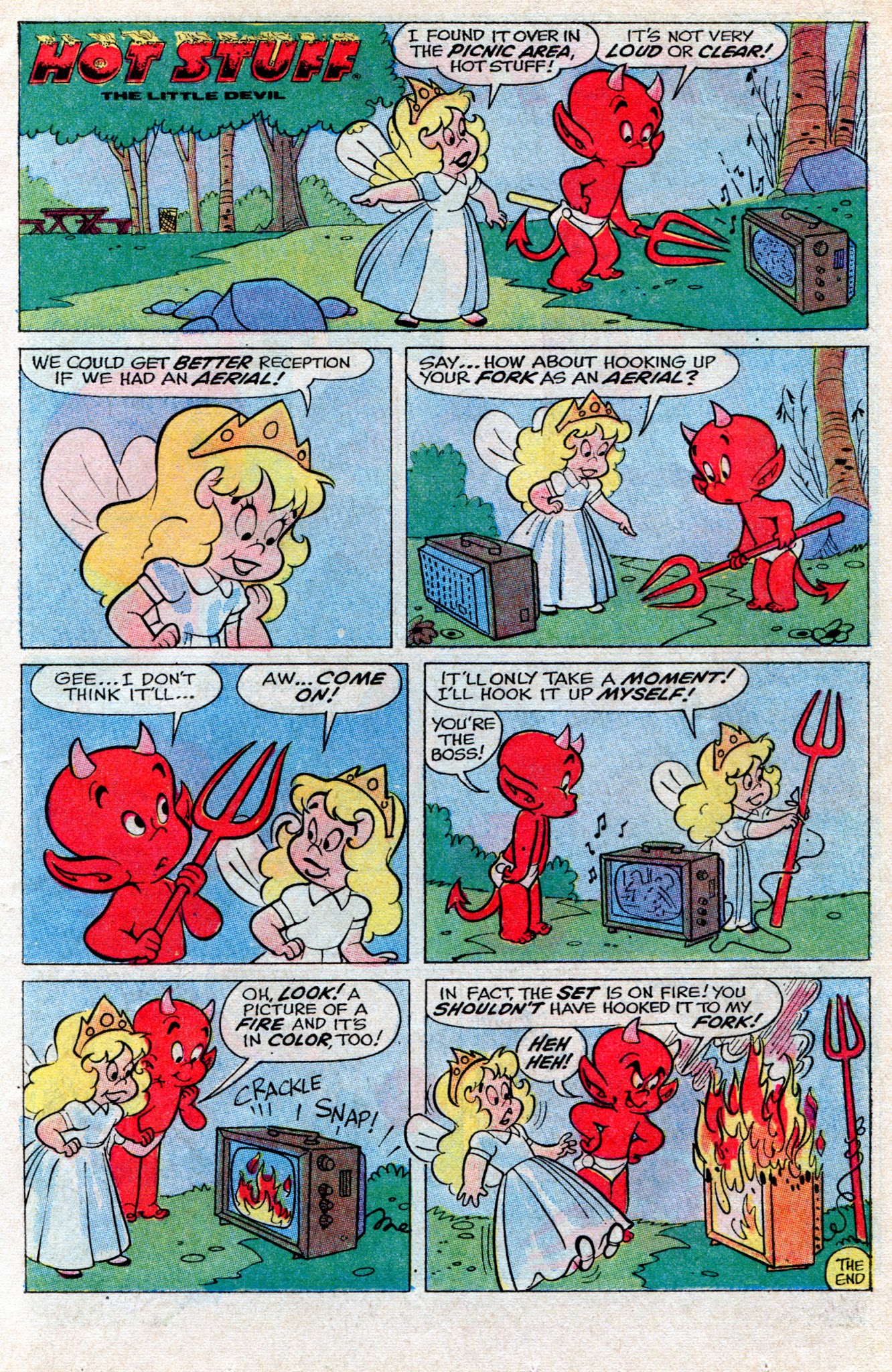 Read online Hot Stuff, the Little Devil comic -  Issue #109 - 11