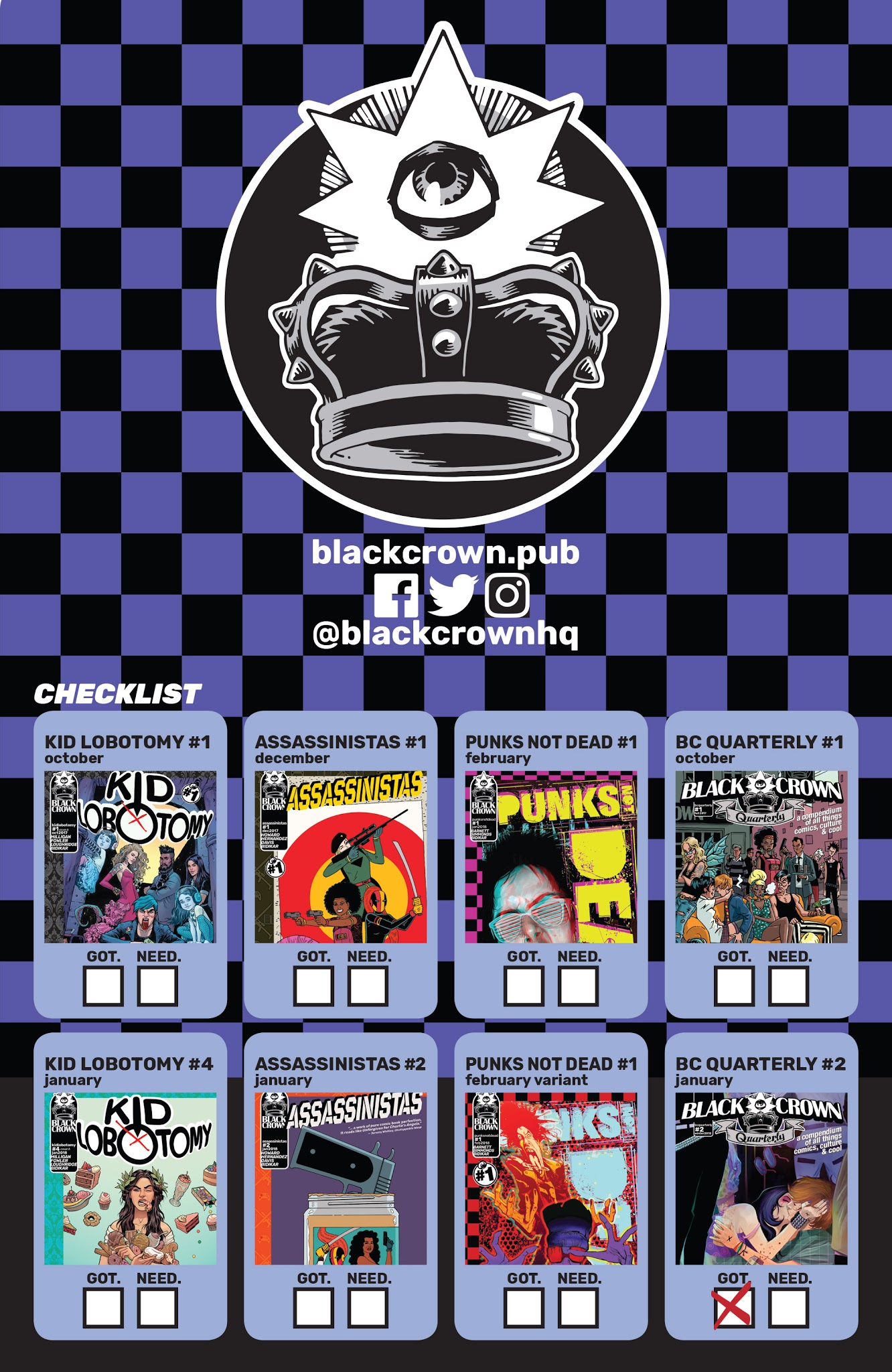 Read online Black Crown Quarterly comic -  Issue #2 - 45