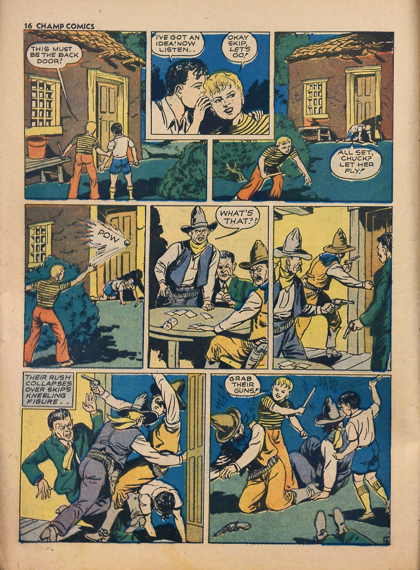 Read online Champ Comics comic -  Issue #14 - 18