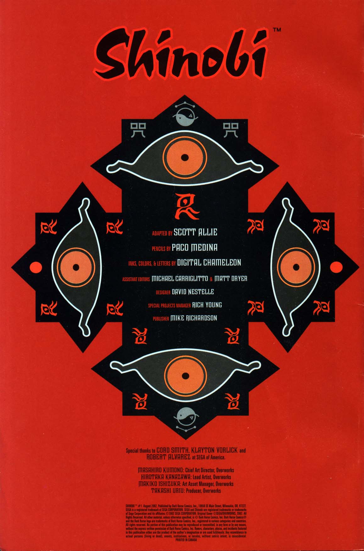 Read online Shinobi comic -  Issue # Full - 2