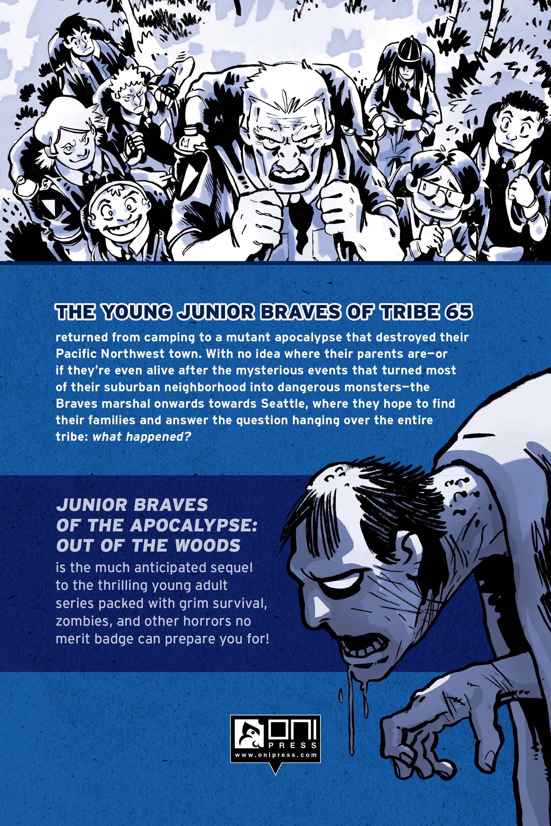 Read online Junior Braves of the Apocalypse: Out of the Woods comic -  Issue # TPB (Part 2) - 90