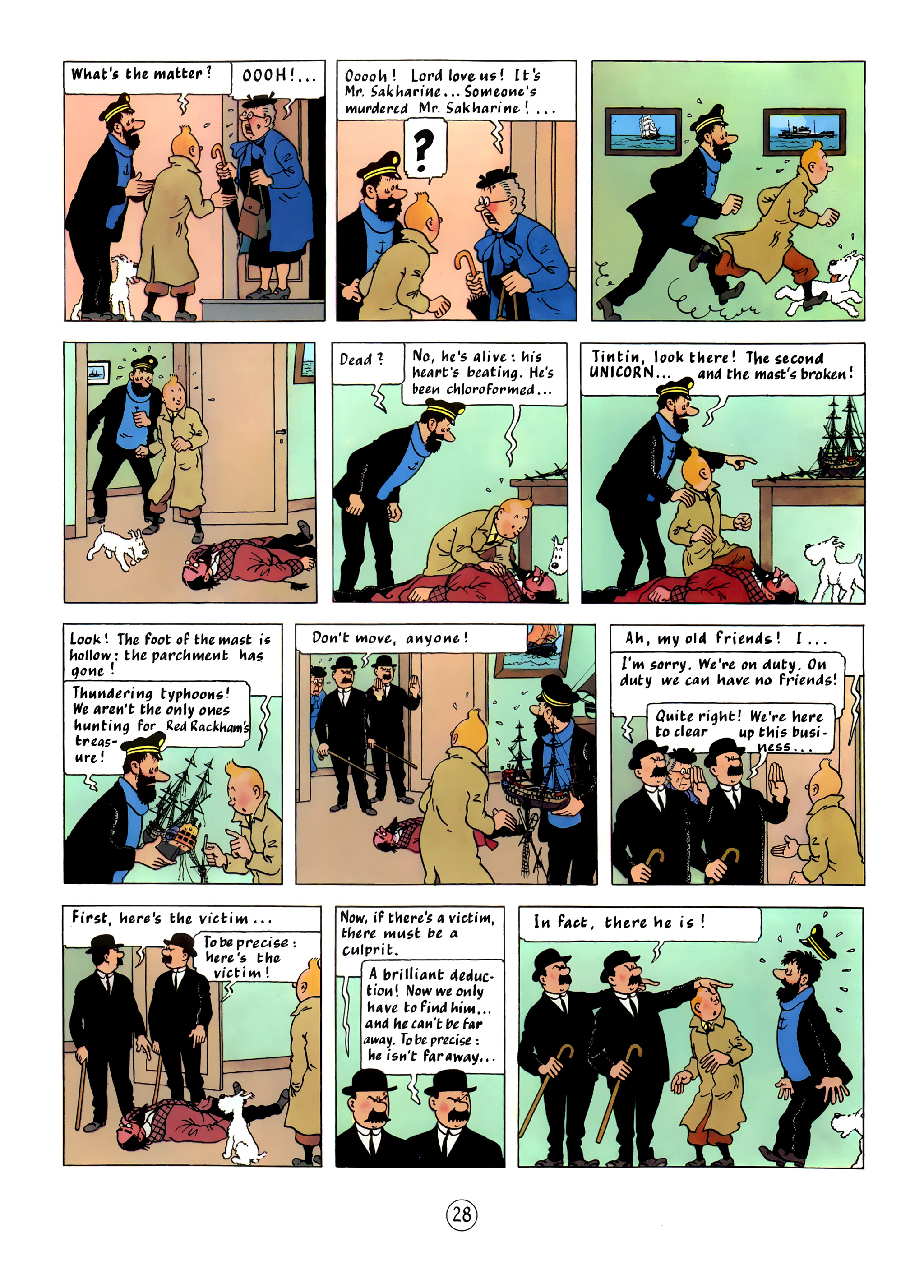 Read online The Adventures of Tintin comic -  Issue #11 - 31