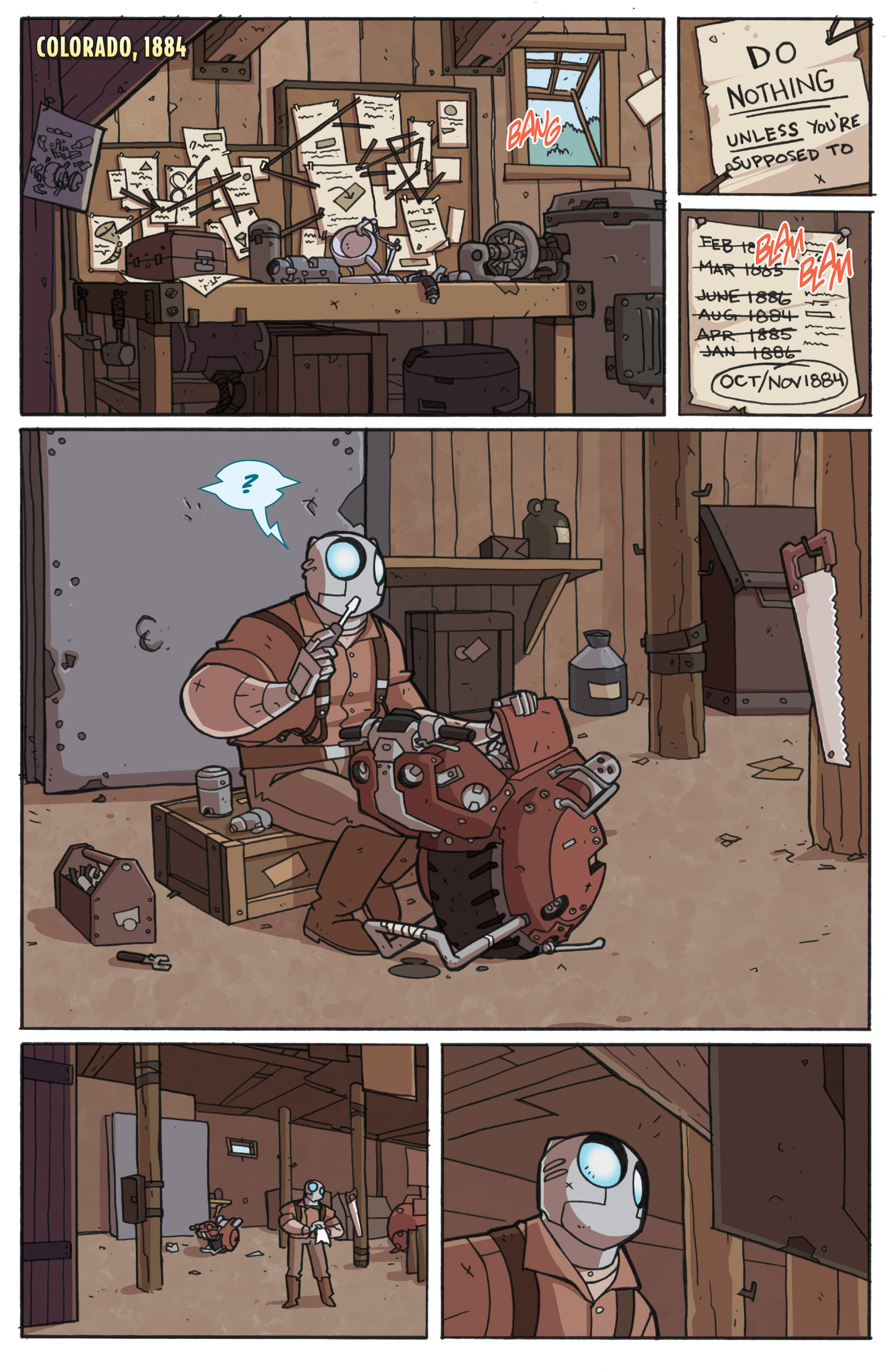 Read online Atomic Robo and the Knights of the Golden Circle comic -  Issue #1 - 2