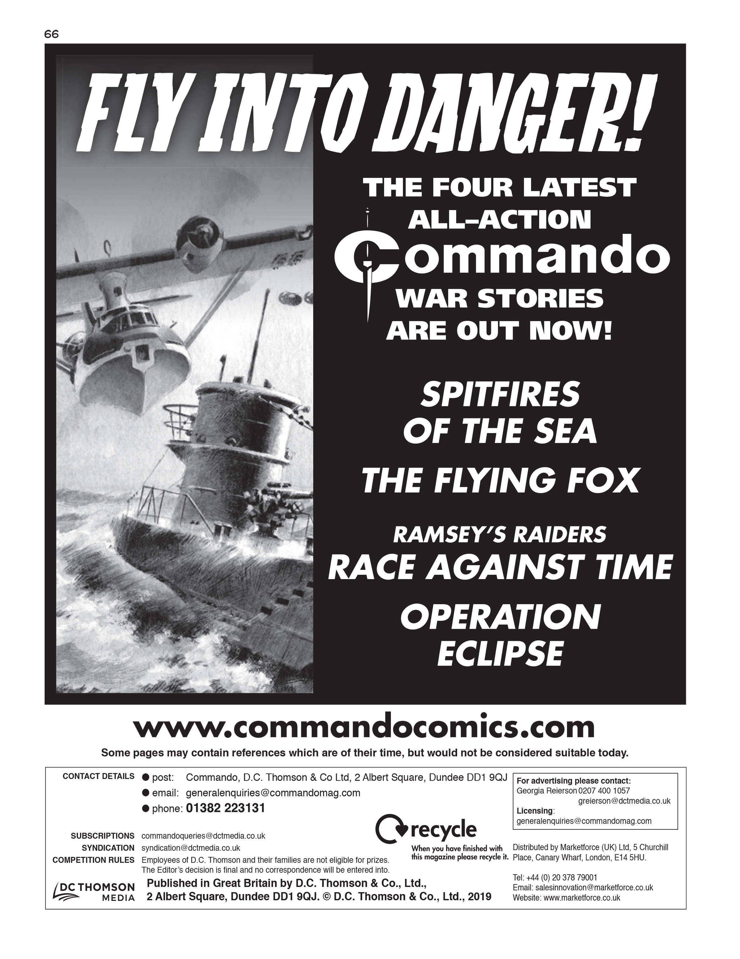 Read online Commando: For Action and Adventure comic -  Issue #5198 - 65