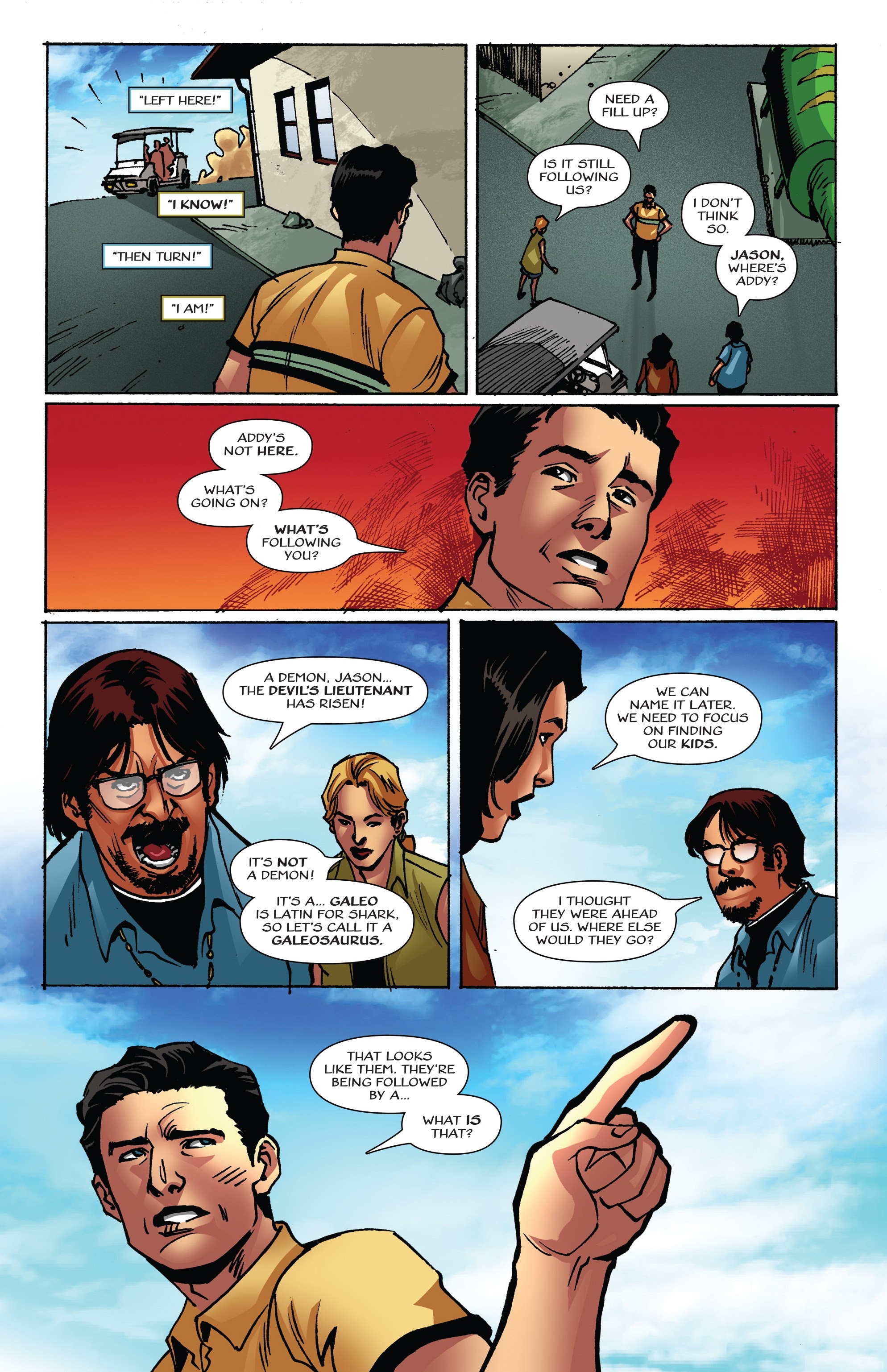 Read online Sharkasaurus comic -  Issue # TPB - 44