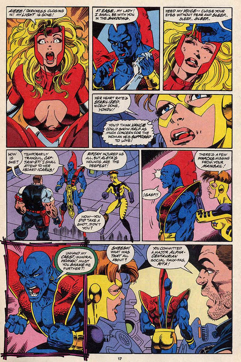 Read online Guardians of the Galaxy (1990) comic -  Issue #55 - 14