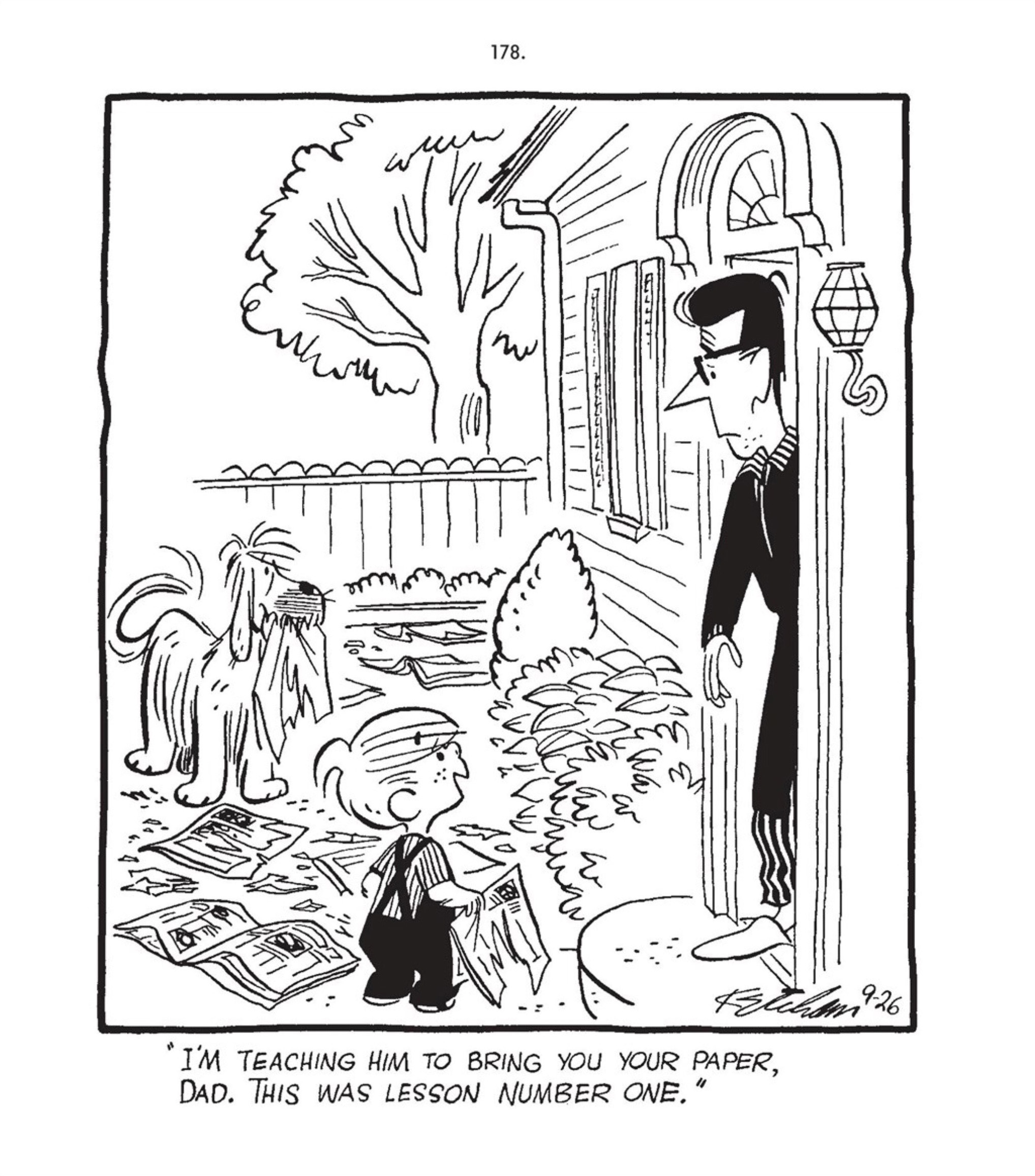 Read online Hank Ketcham's Complete Dennis the Menace comic -  Issue # TPB 1 (Part 3) - 4