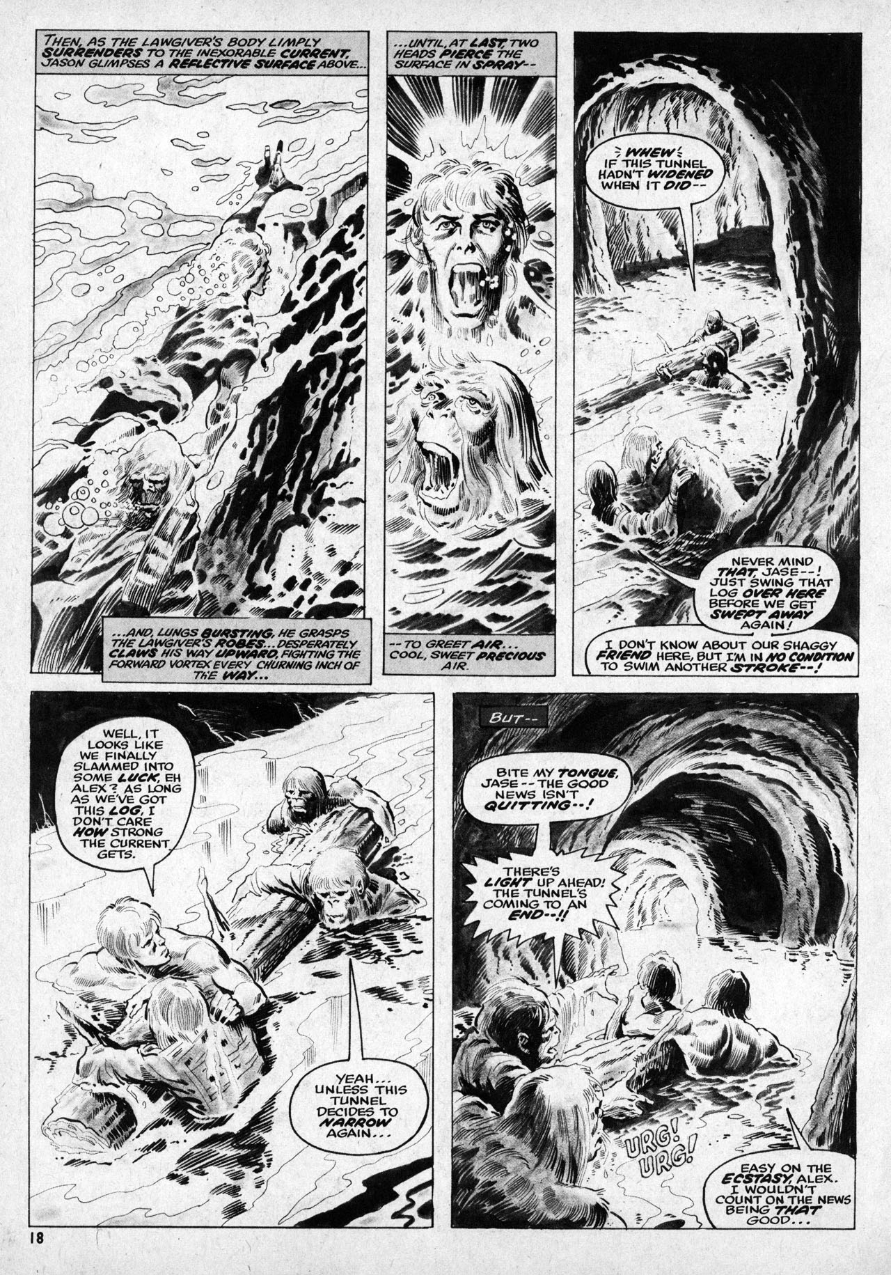 Read online Planet of the Apes comic -  Issue #4 - 17