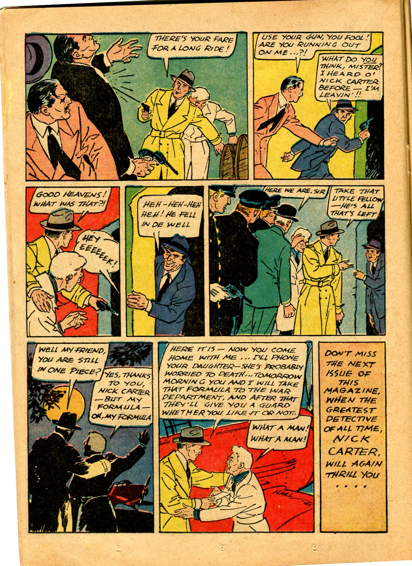 Read online Shadow Comics comic -  Issue #14 - 19