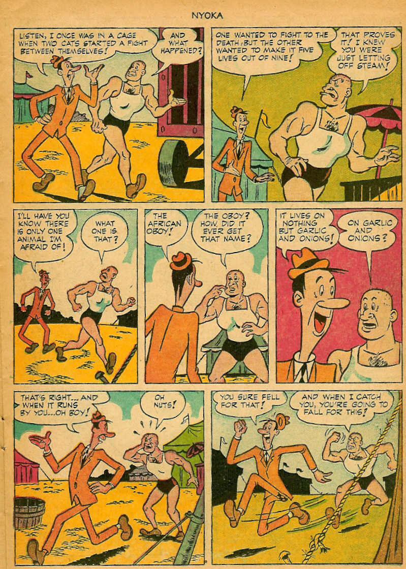 Read online Nyoka the Jungle Girl (1945) comic -  Issue #71 - 16