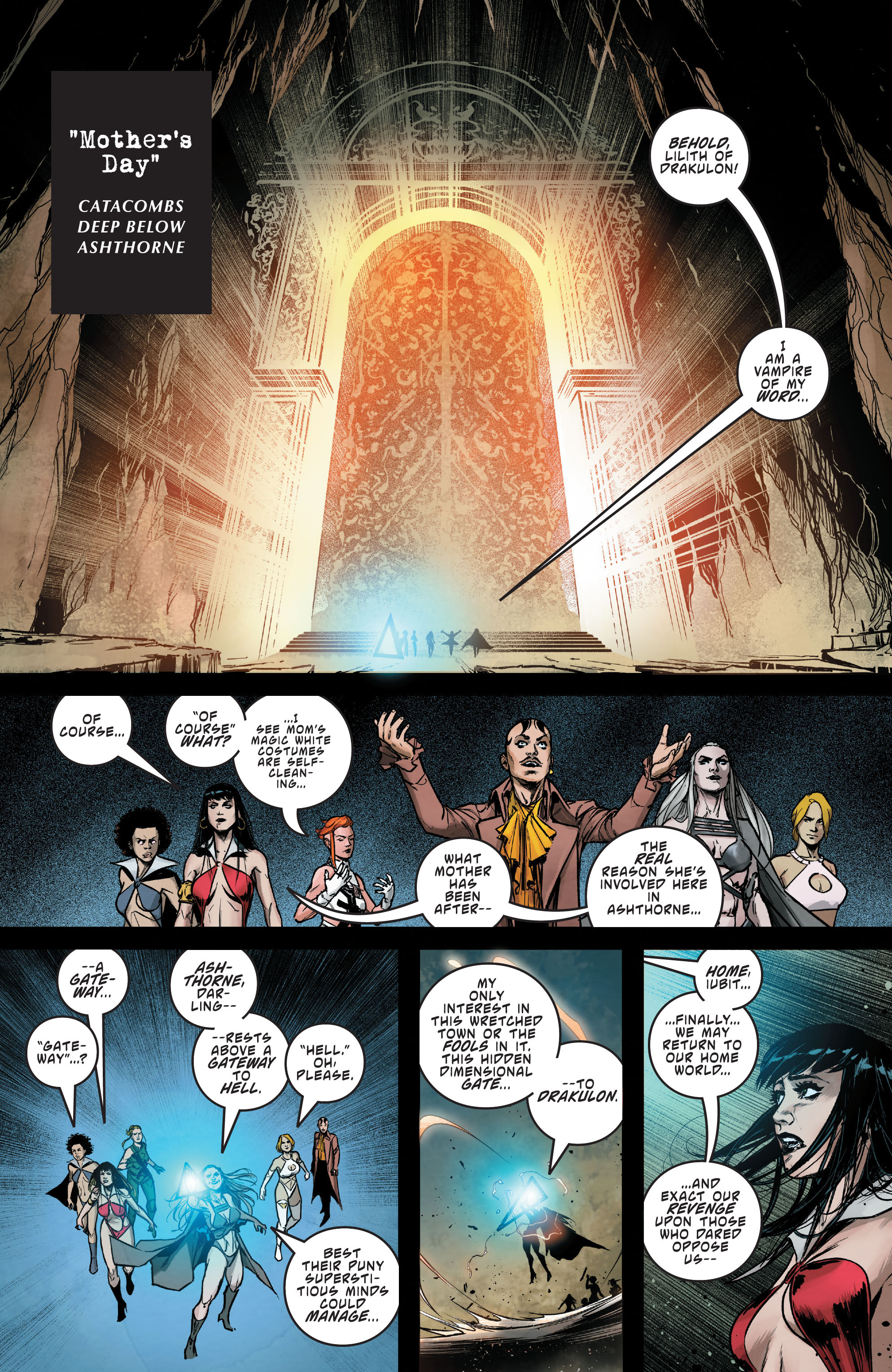 Read online Sacred Six comic -  Issue #6 - 21