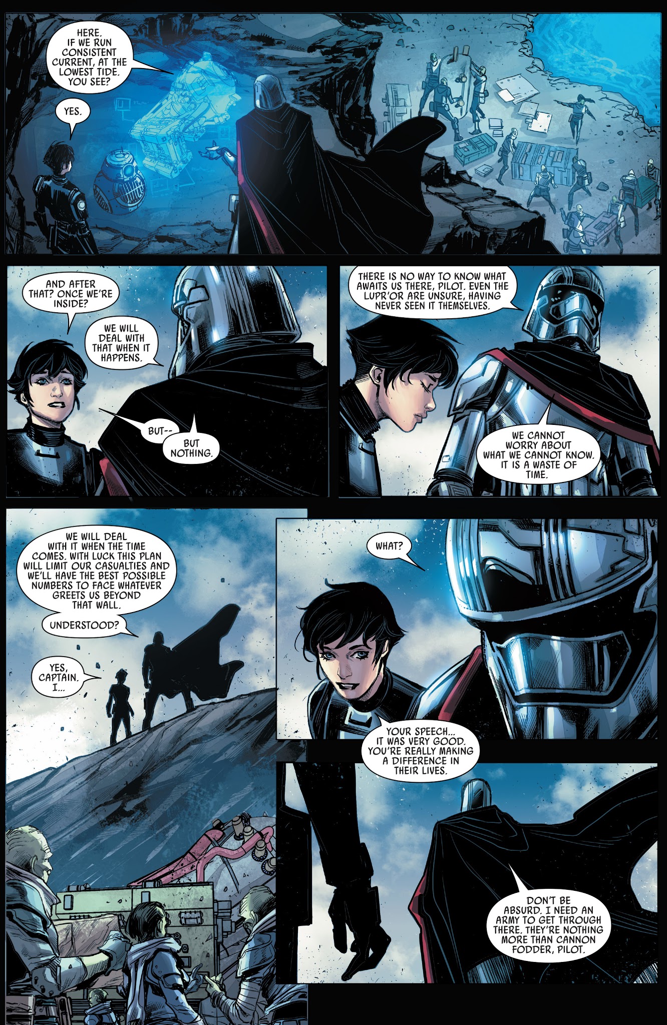 Read online Journey to Star Wars: The Last Jedi - Captain Phasma comic -  Issue #3 - 14