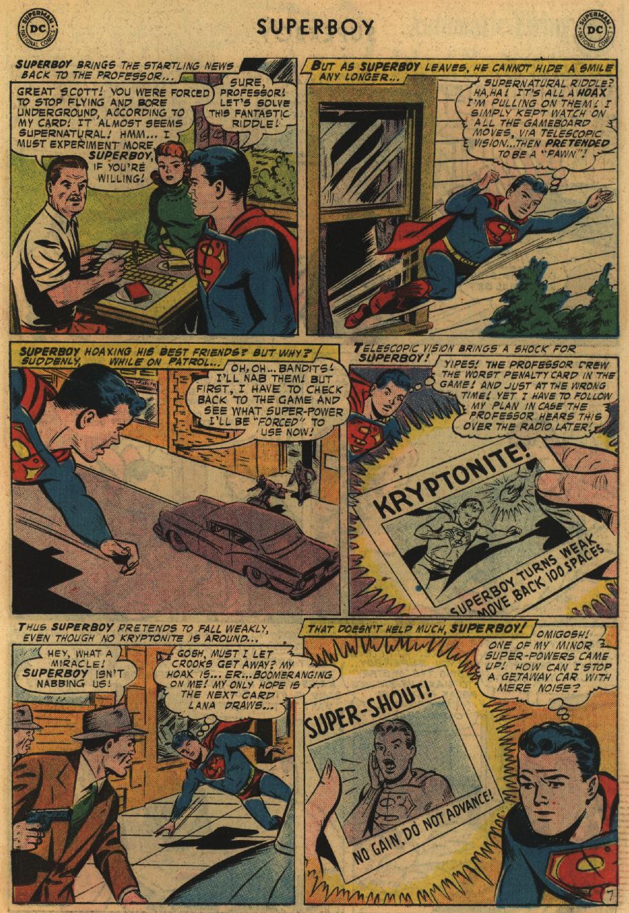 Read online Superboy (1949) comic -  Issue #60 - 17