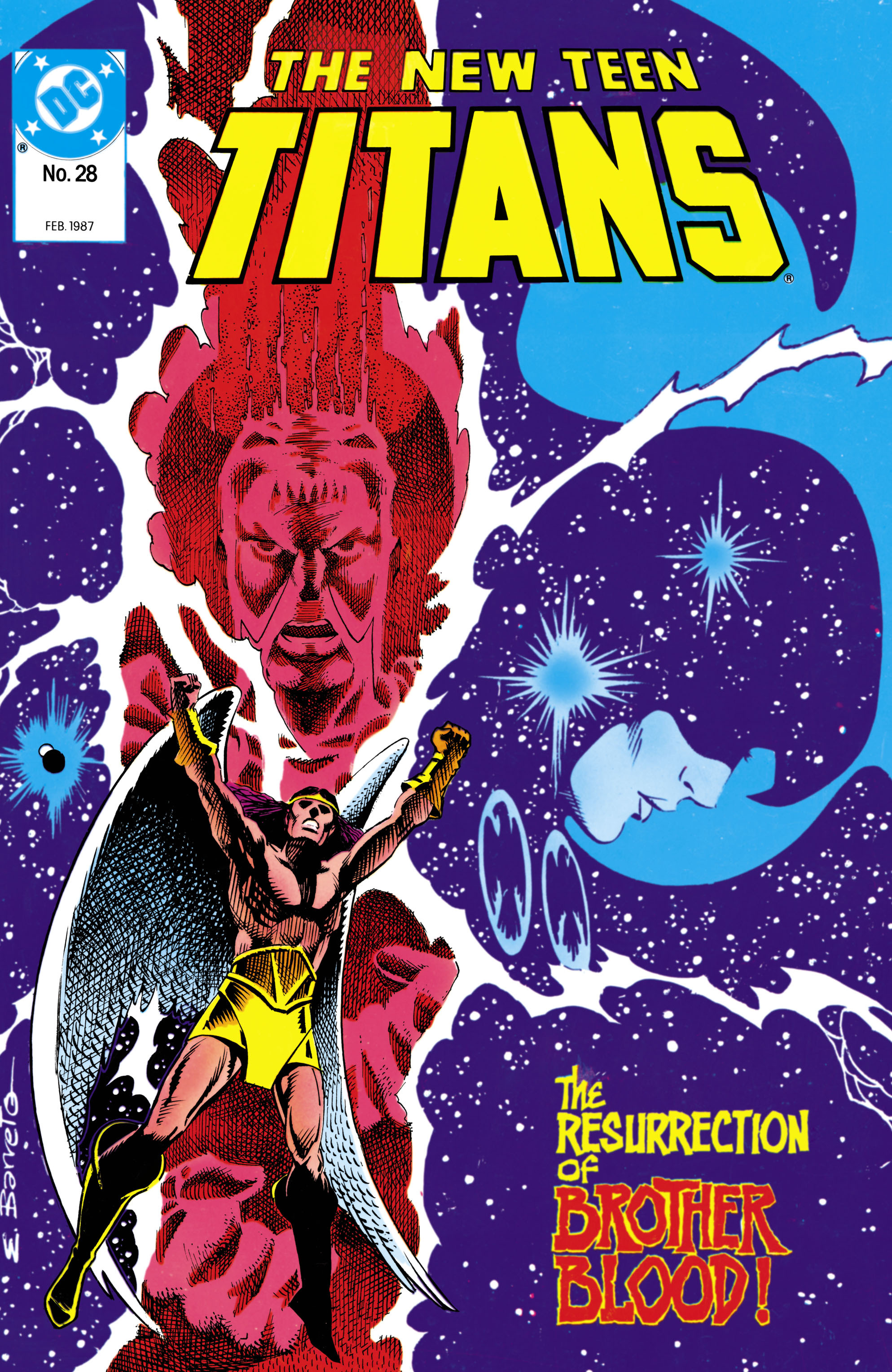 Read online The New Teen Titans (1984) comic -  Issue #28 - 1