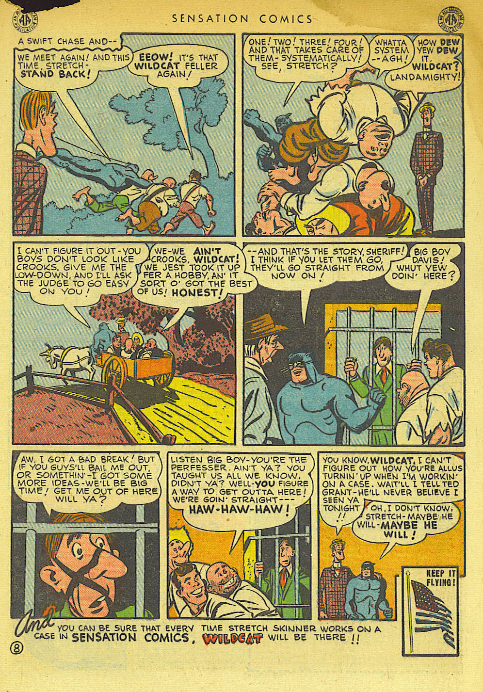 Read online Sensation (Mystery) Comics comic -  Issue #42 - 49
