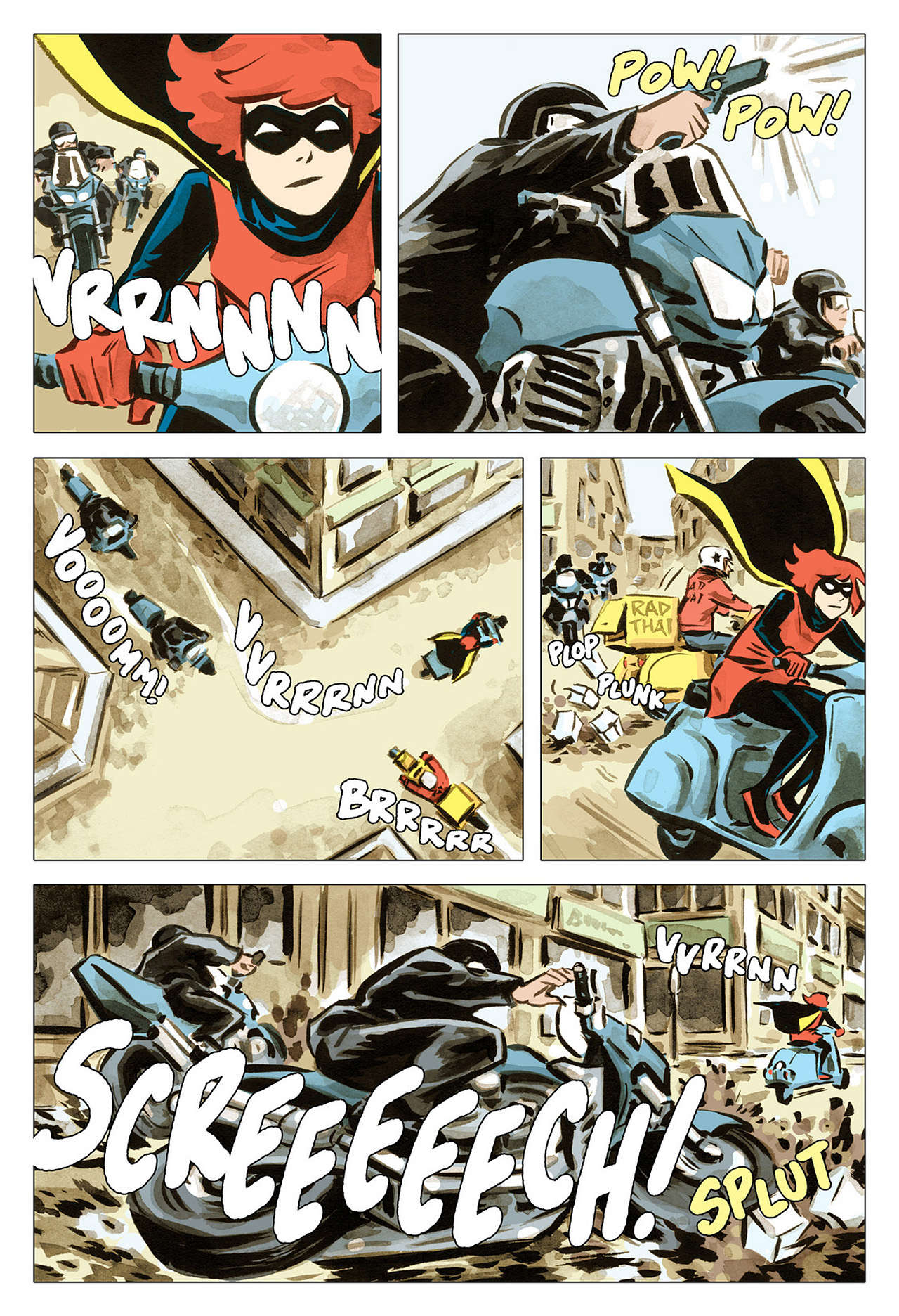 Read online Bandette (2012) comic -  Issue #1 - 12