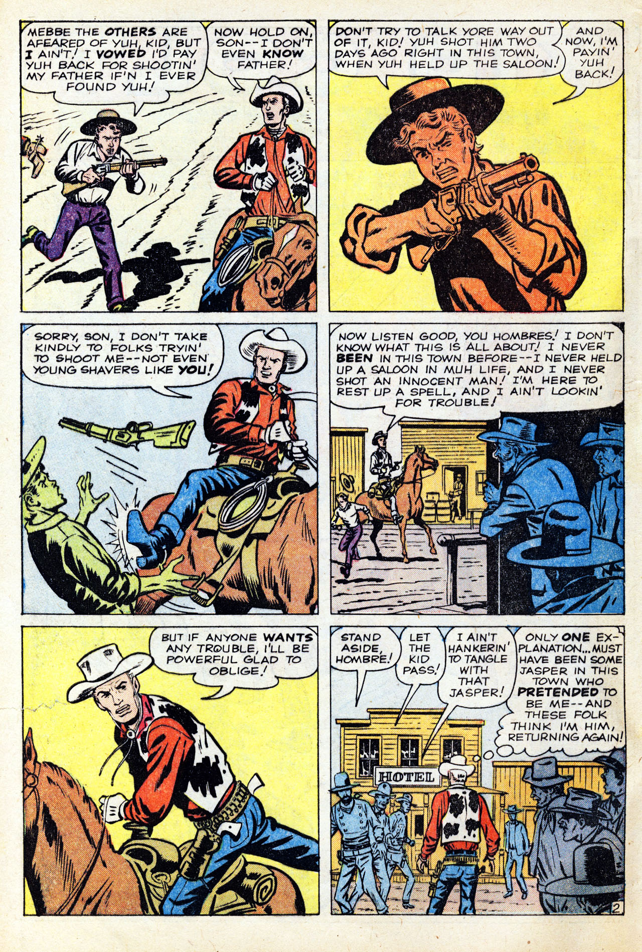 Read online Gunsmoke Western comic -  Issue #62 - 4