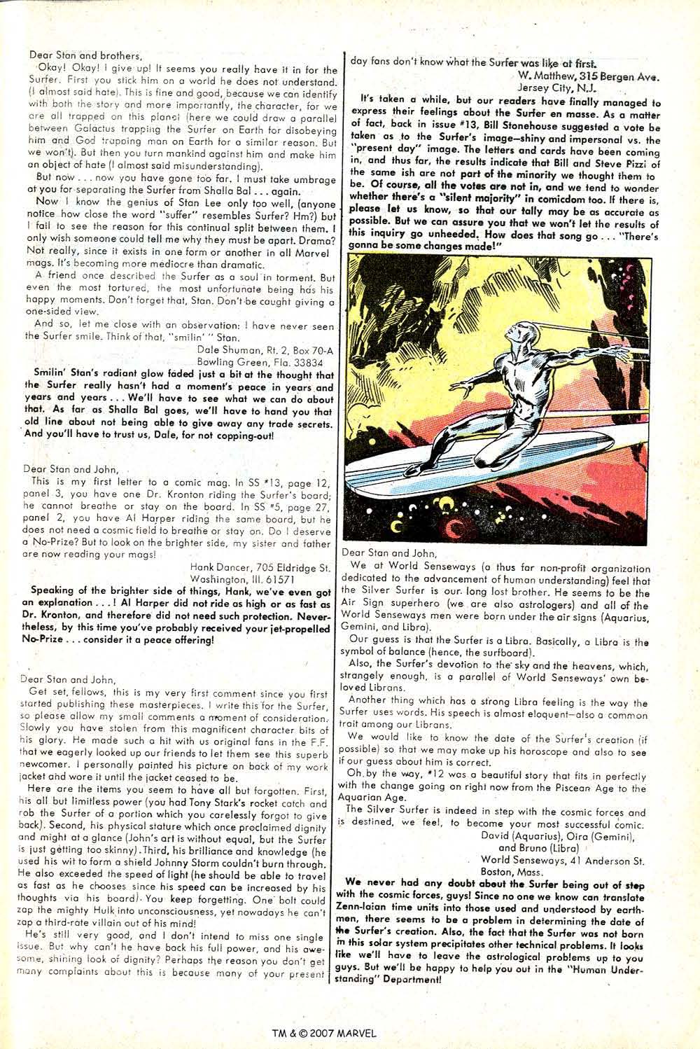 Read online Silver Surfer (1968) comic -  Issue #17 - 33