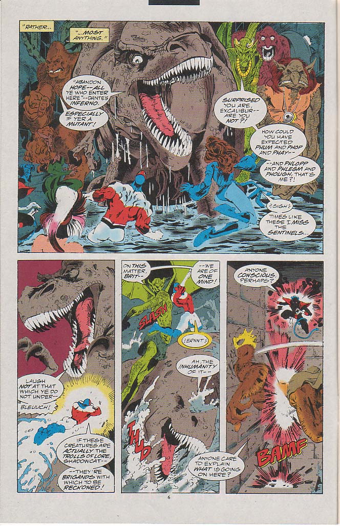 Read online Excalibur (1988) comic -  Issue #57 - 6