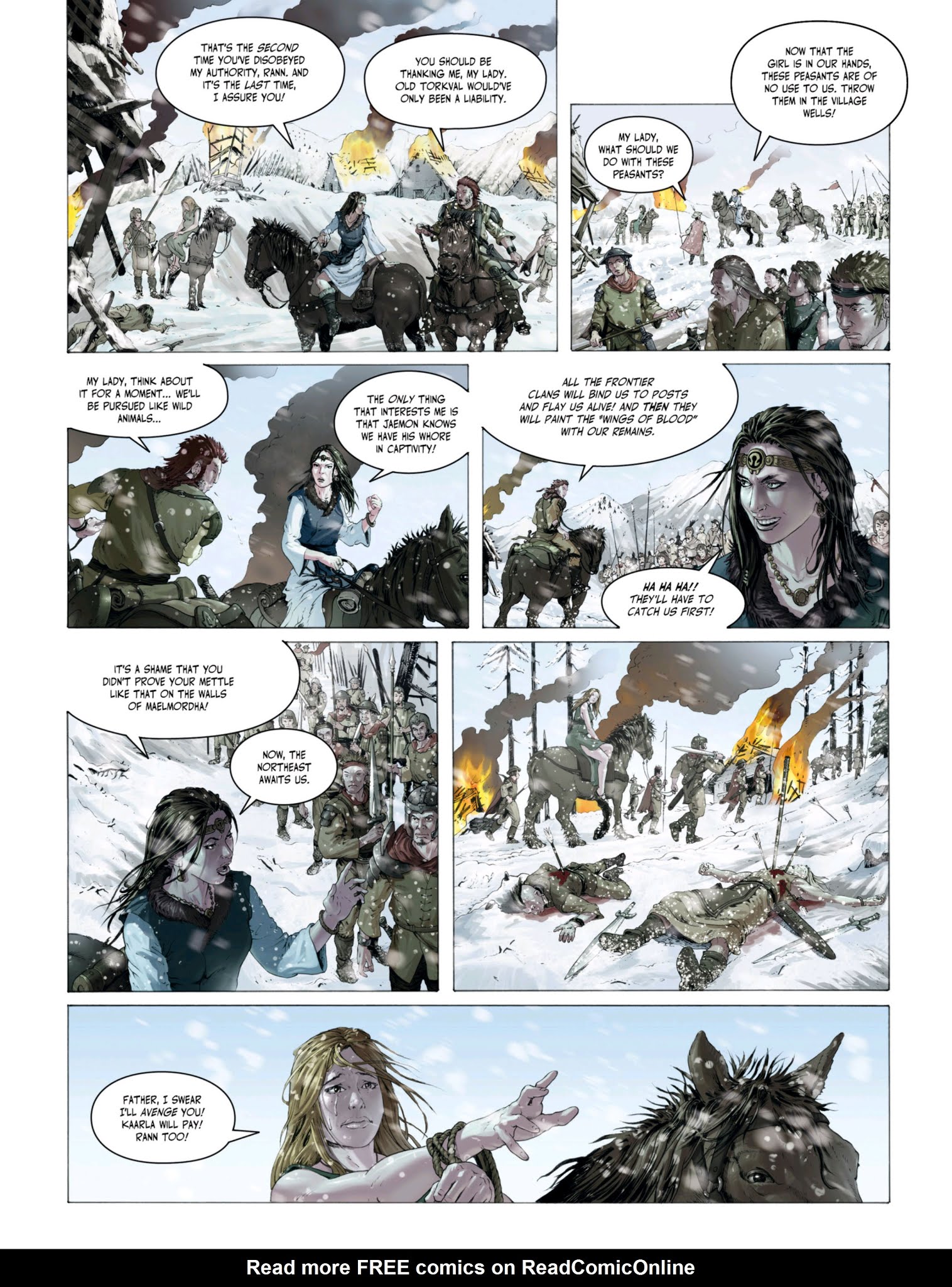 Read online Throne of Ice comic -  Issue #4 - 12