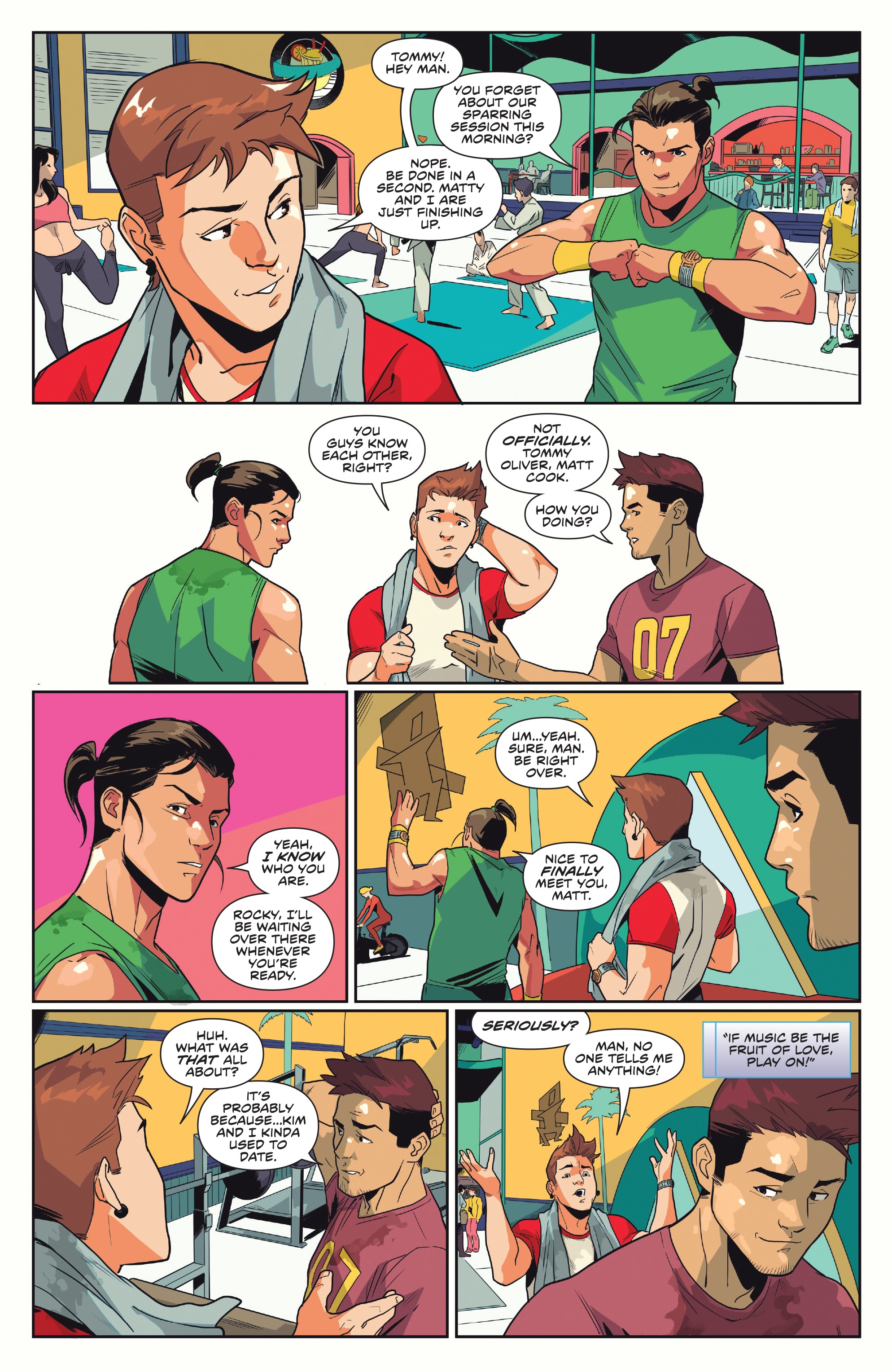 Read online Mighty Morphin comic -  Issue #1 - 14