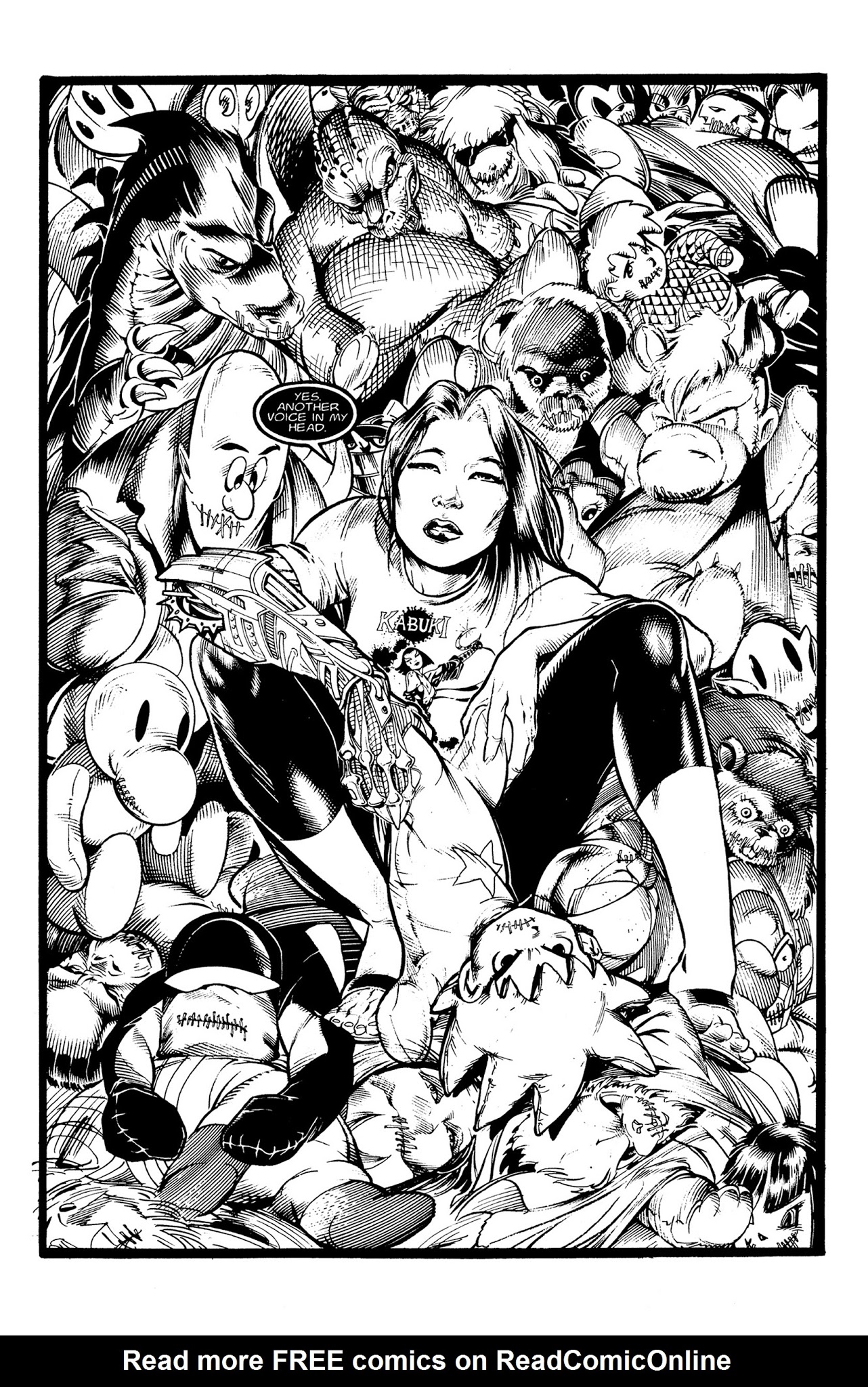 Read online Kabuki: Masks of the Noh comic -  Issue #3 - 16