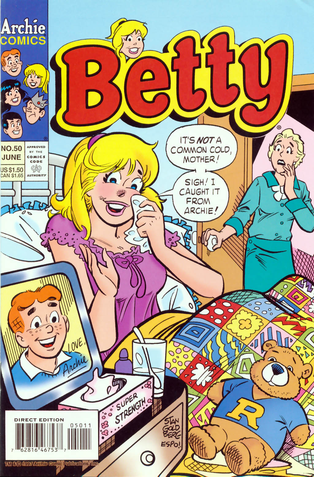 Read online Betty comic -  Issue #50 - 1