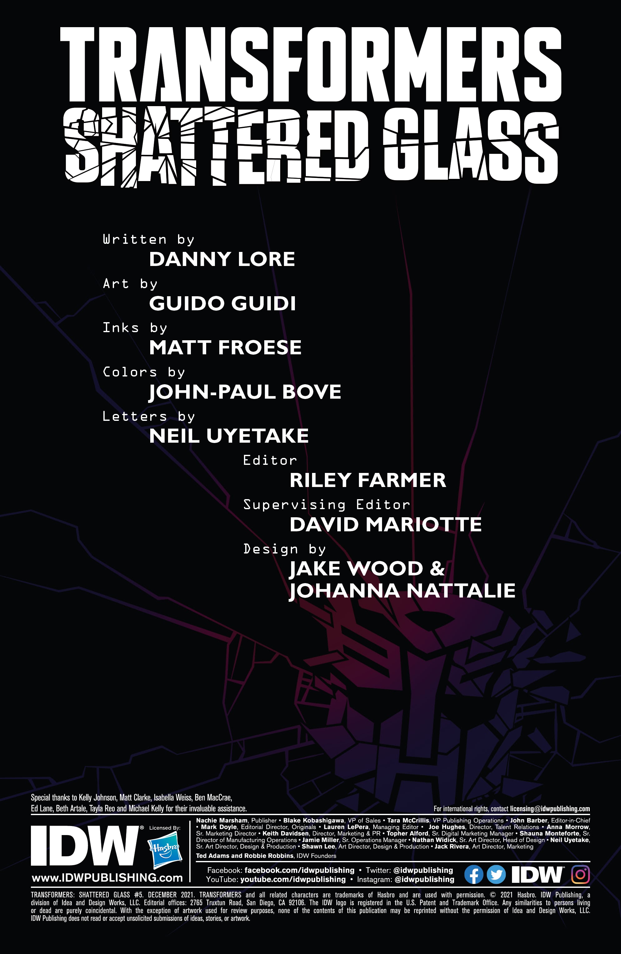 Read online Transformers: Shattered Glass comic -  Issue #5 - 2