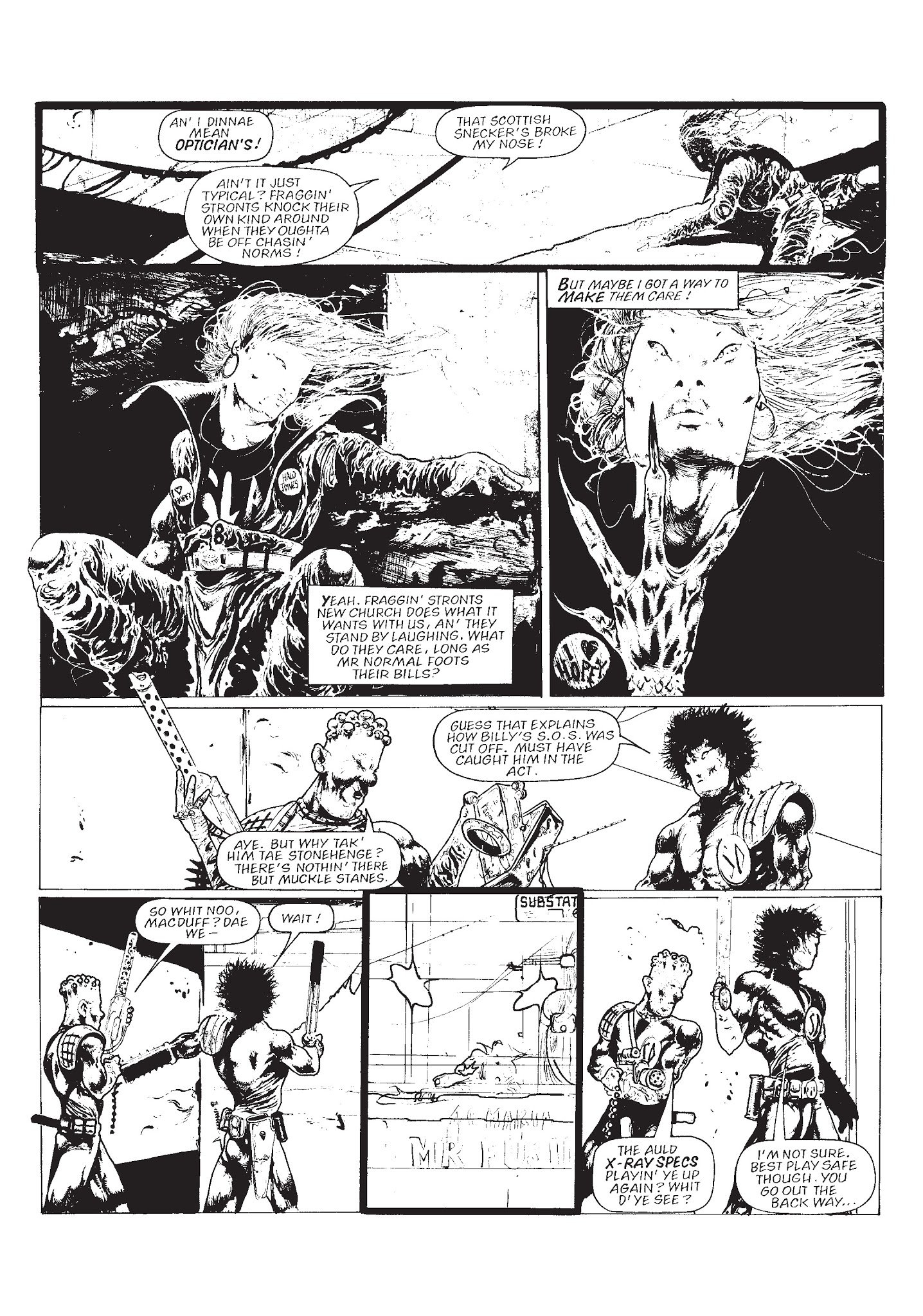 Read online Strontium Dog: Search/Destroy Agency Files comic -  Issue # TPB 5 - 72