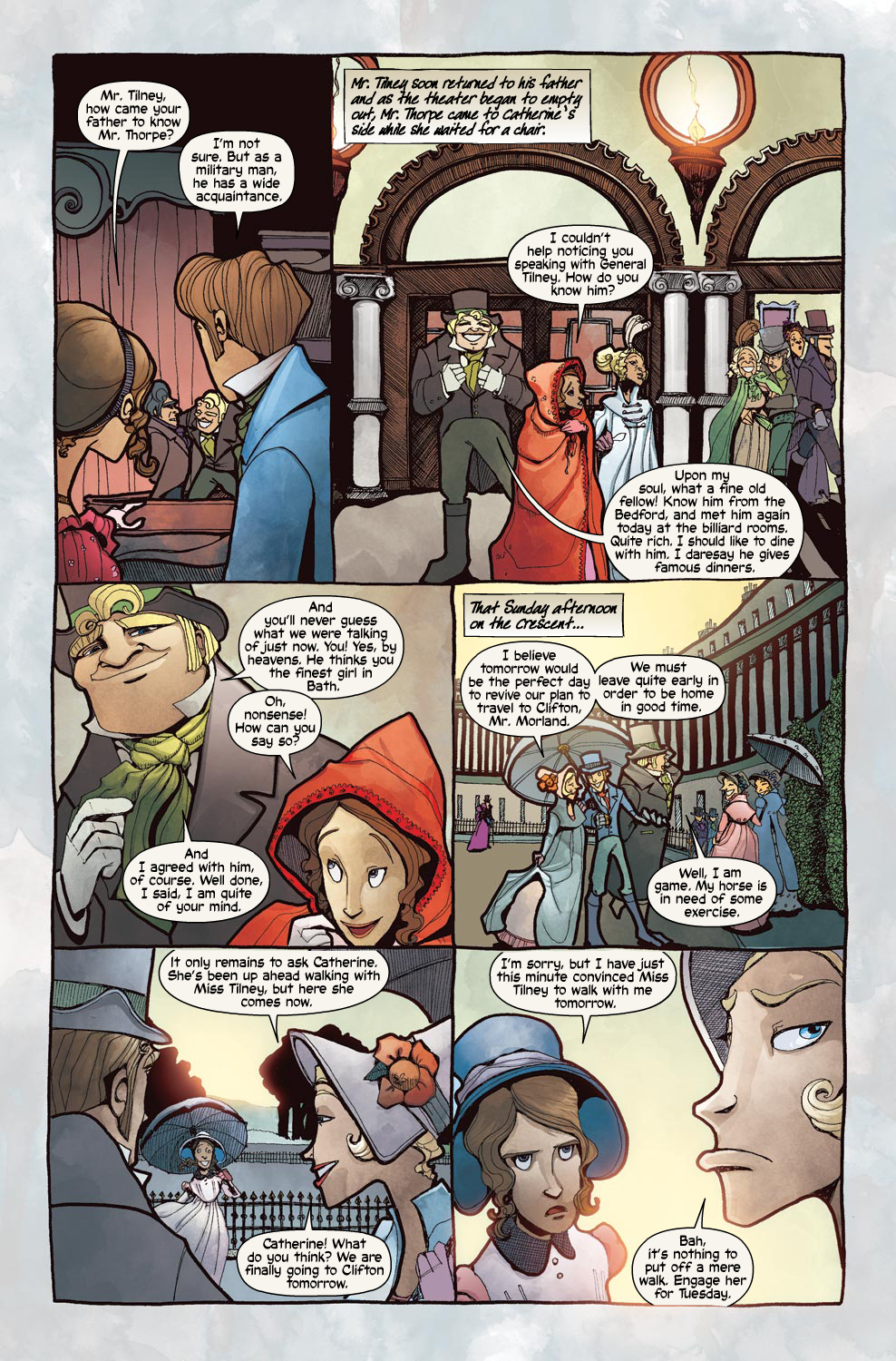 Read online Northanger Abbey comic -  Issue #3 - 5