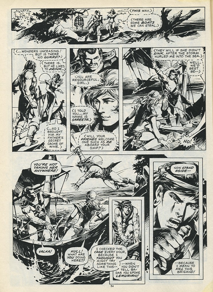 Read online The Savage Sword Of Conan comic -  Issue #196 - 56