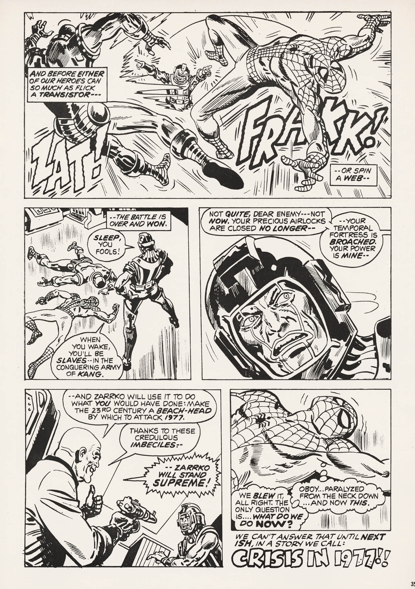 Read online Captain Britain (1976) comic -  Issue #26 - 35