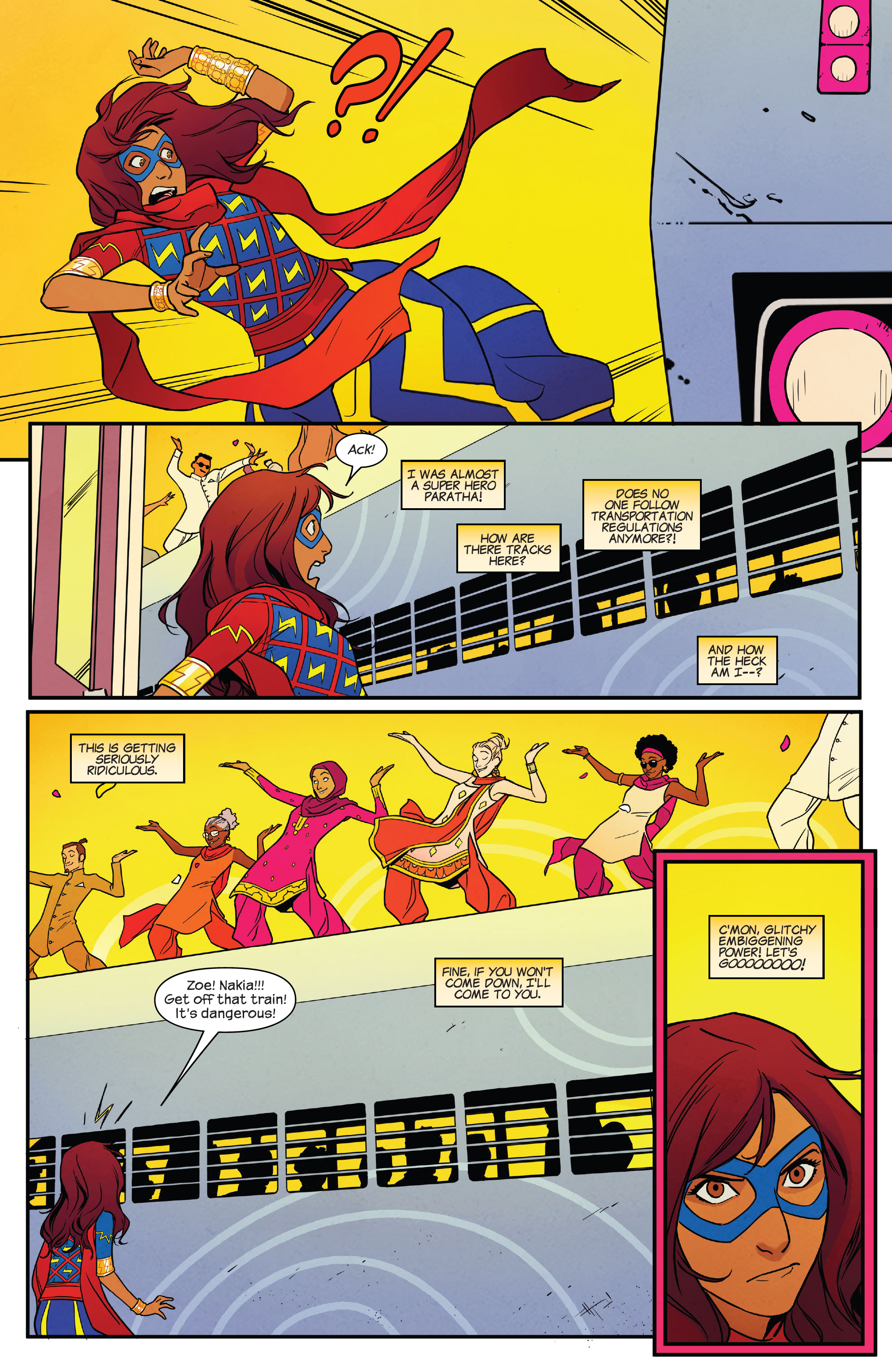 Read online Ms. Marvel: Beyond the Limit comic -  Issue #2 - 8