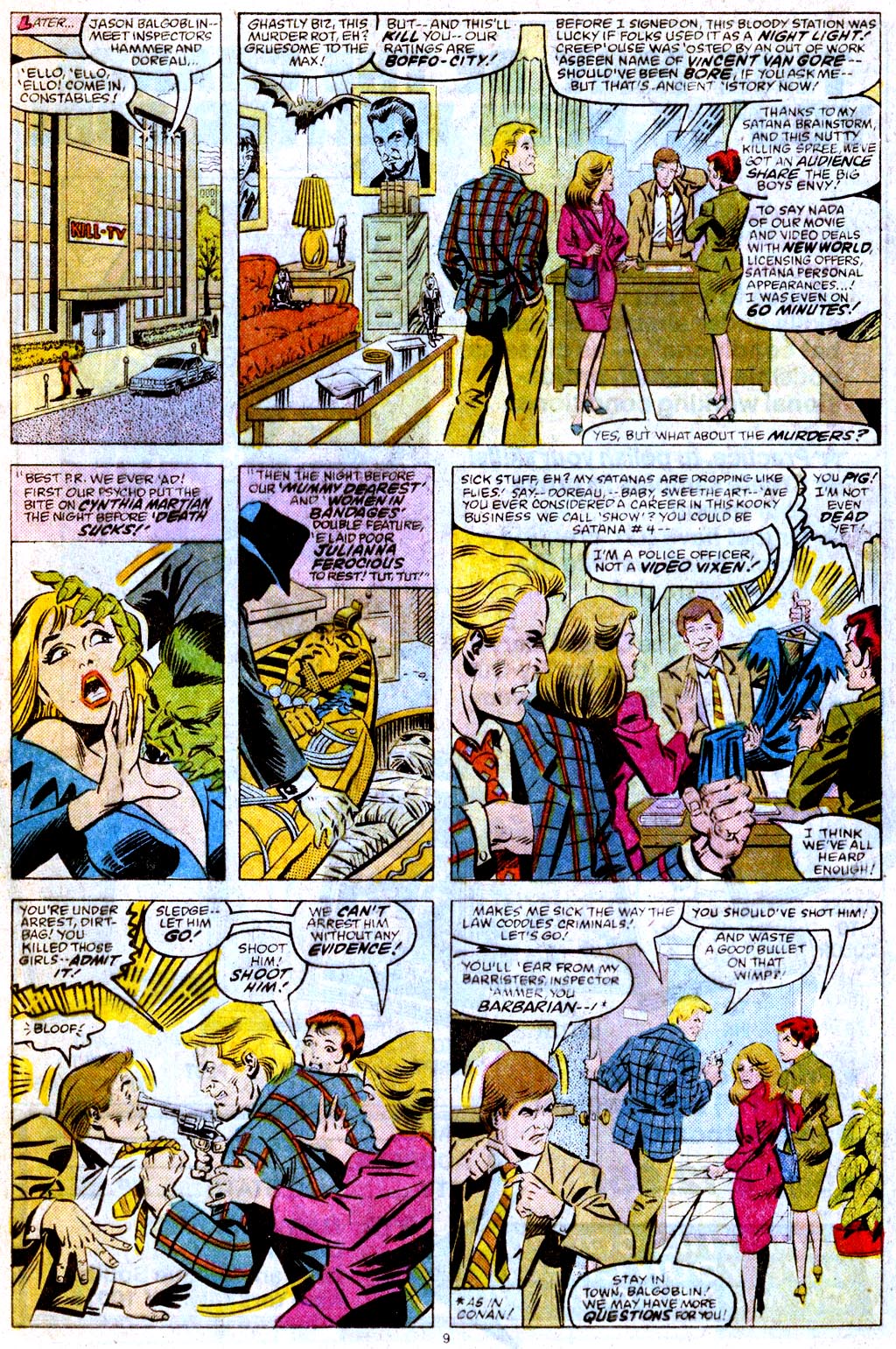 Read online Sledge Hammer! comic -  Issue #1 - 10