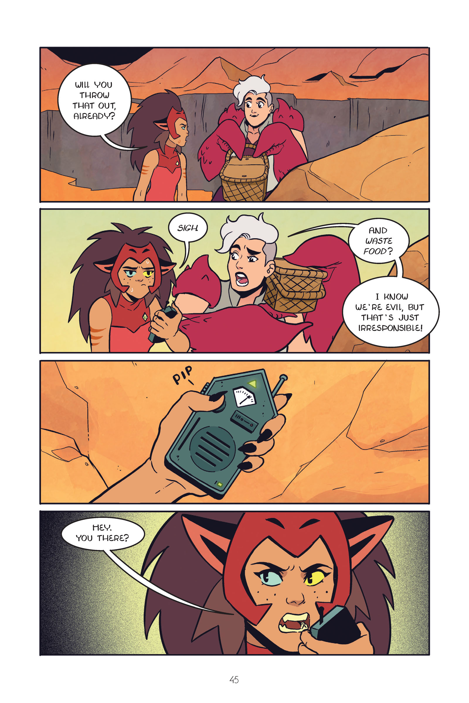 Read online She-Ra and the Princesses of Power: Legend of the Fire Princess comic -  Issue # TPB - 47