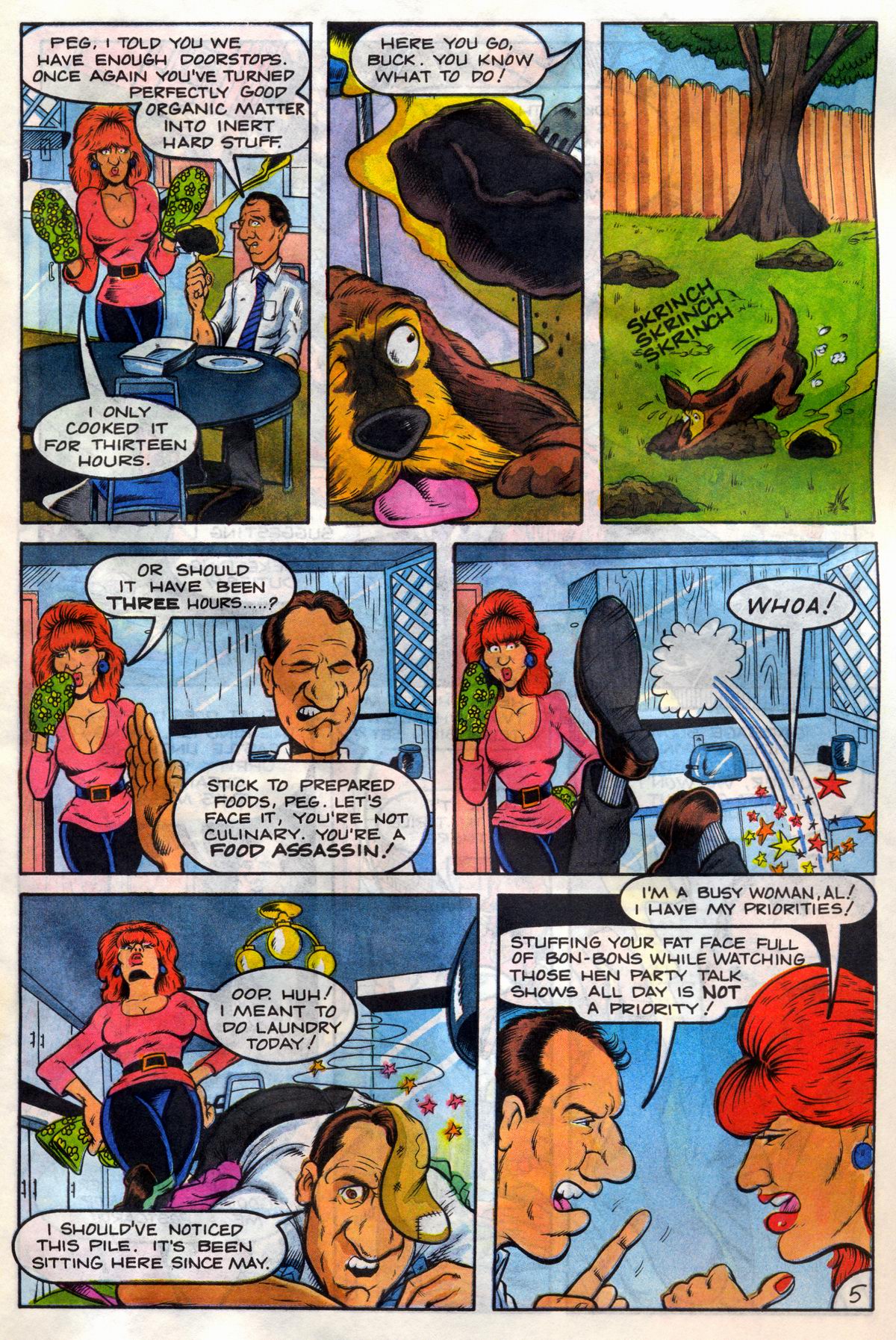 Read online Married... with Children (1991) comic -  Issue #6 - 6