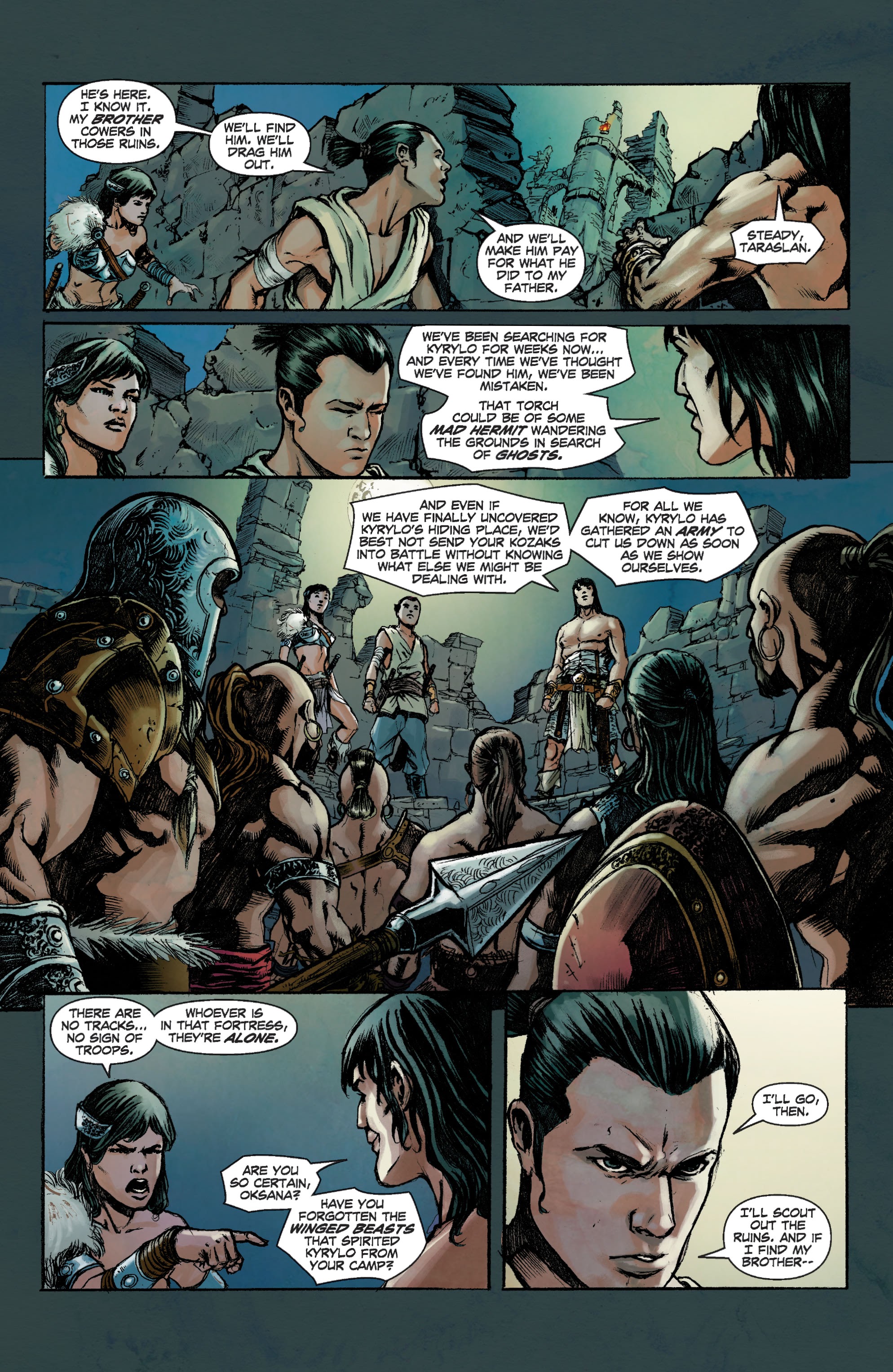 Read online Conan Chronicles Epic Collection comic -  Issue # TPB Blood In His Wake (Part 3) - 29