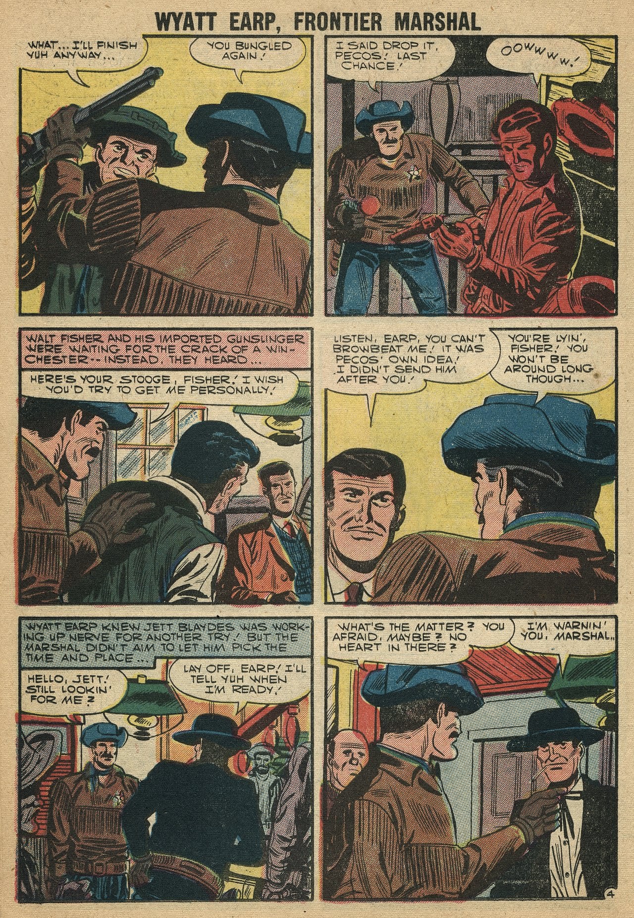 Read online Wyatt Earp Frontier Marshal comic -  Issue #17 - 14