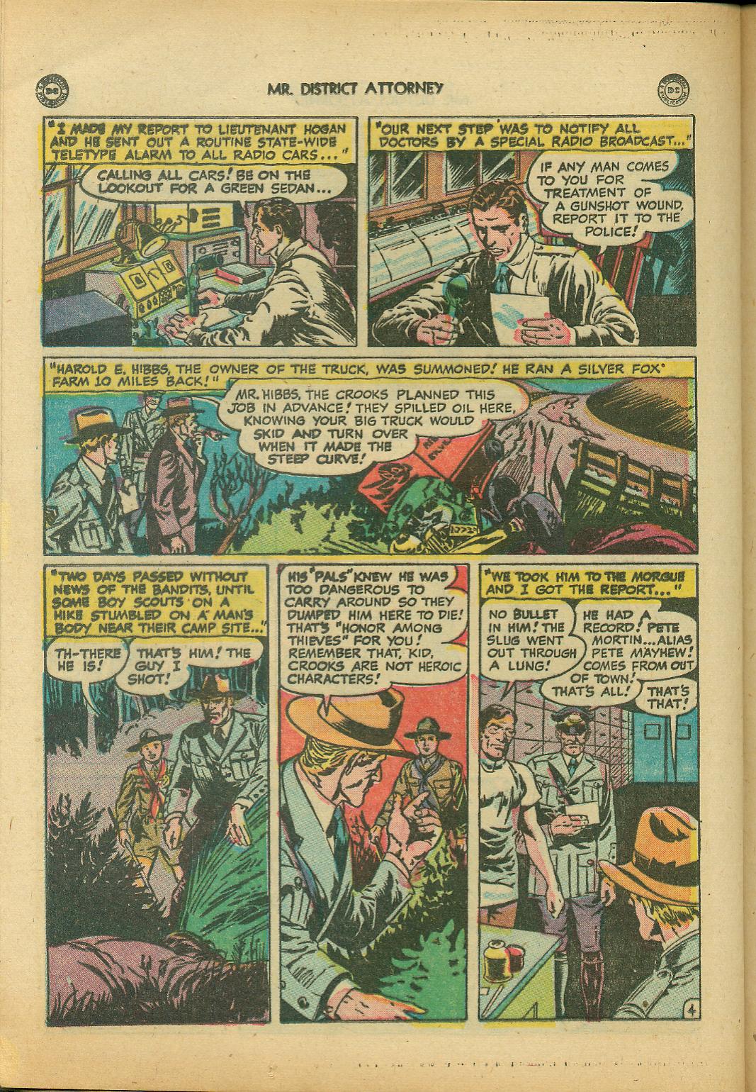 Read online Mr. District Attorney comic -  Issue #3 - 36
