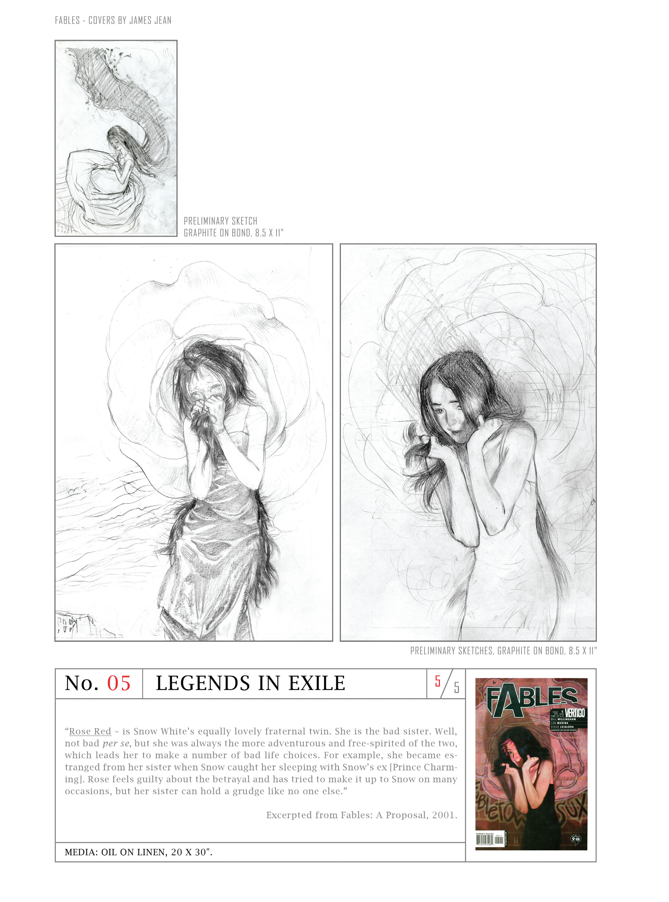 Read online Fables: Covers by James Jean comic -  Issue # TPB (Part 1) - 16
