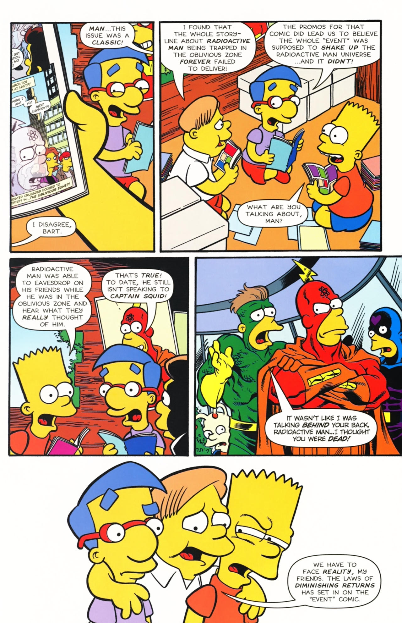 Read online Bongo Comics Presents Simpsons Super Spectacular comic -  Issue #9 - 5