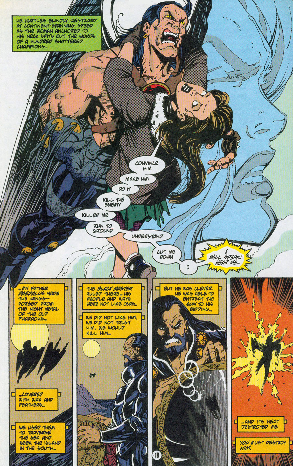 Hawkman (1993) Issue #29 #32 - English 19