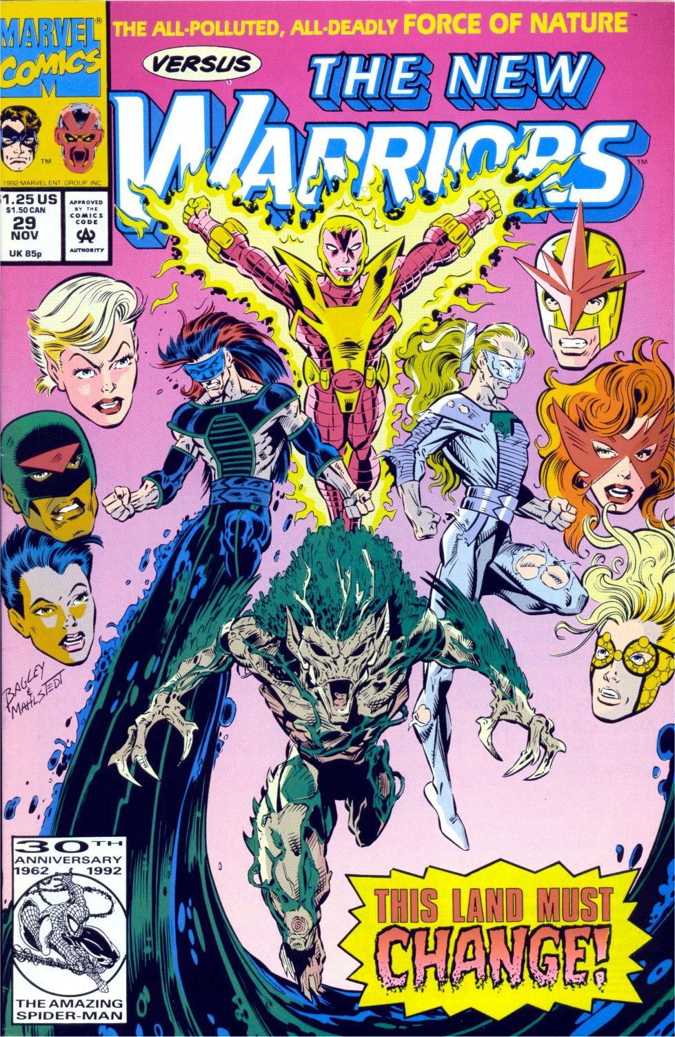 The New Warriors Issue #29 #33 - English 1