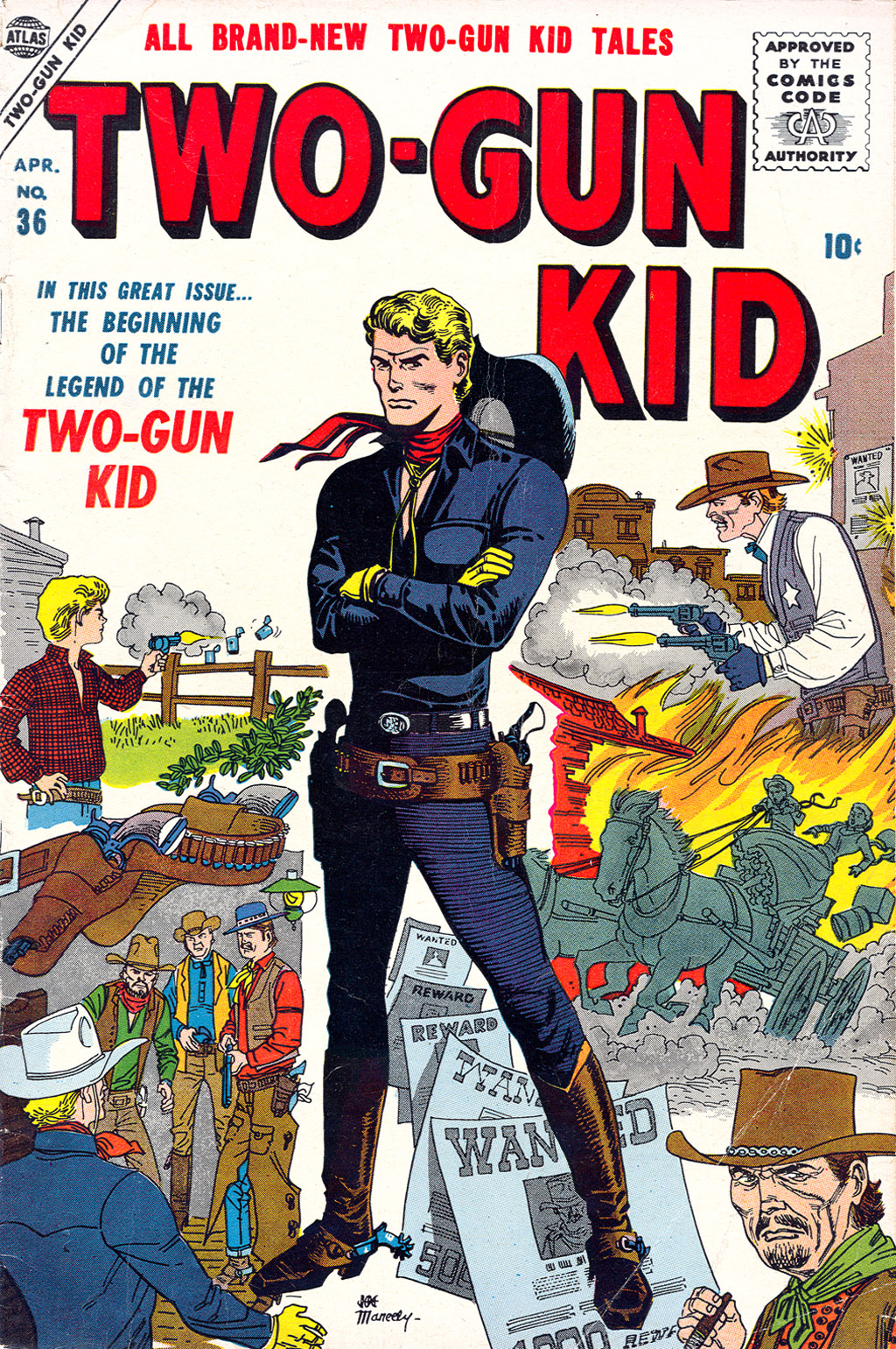 Read online Two-Gun Kid comic -  Issue #36 - 1